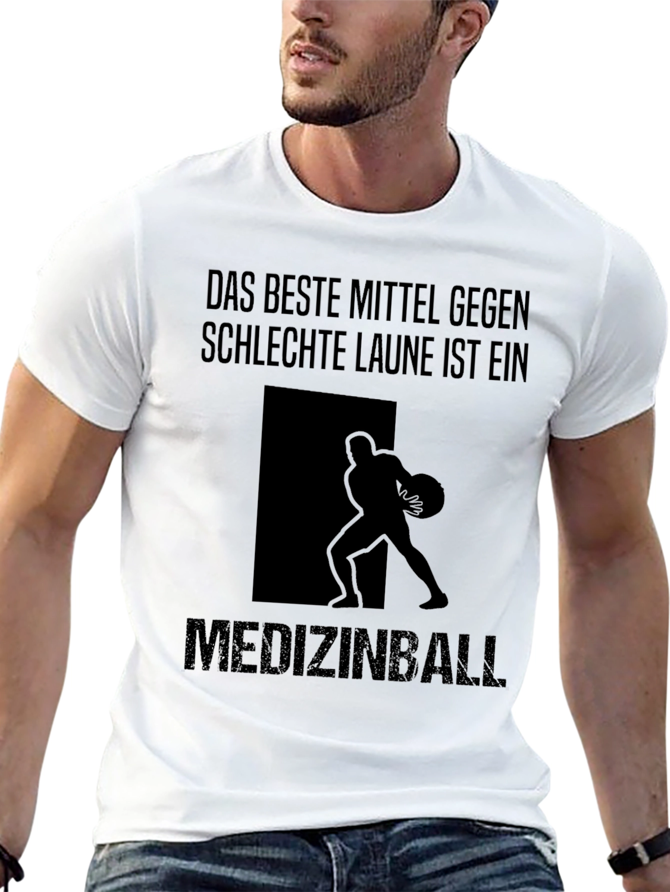 Funny Fitness Medicine Ball T-Shirt