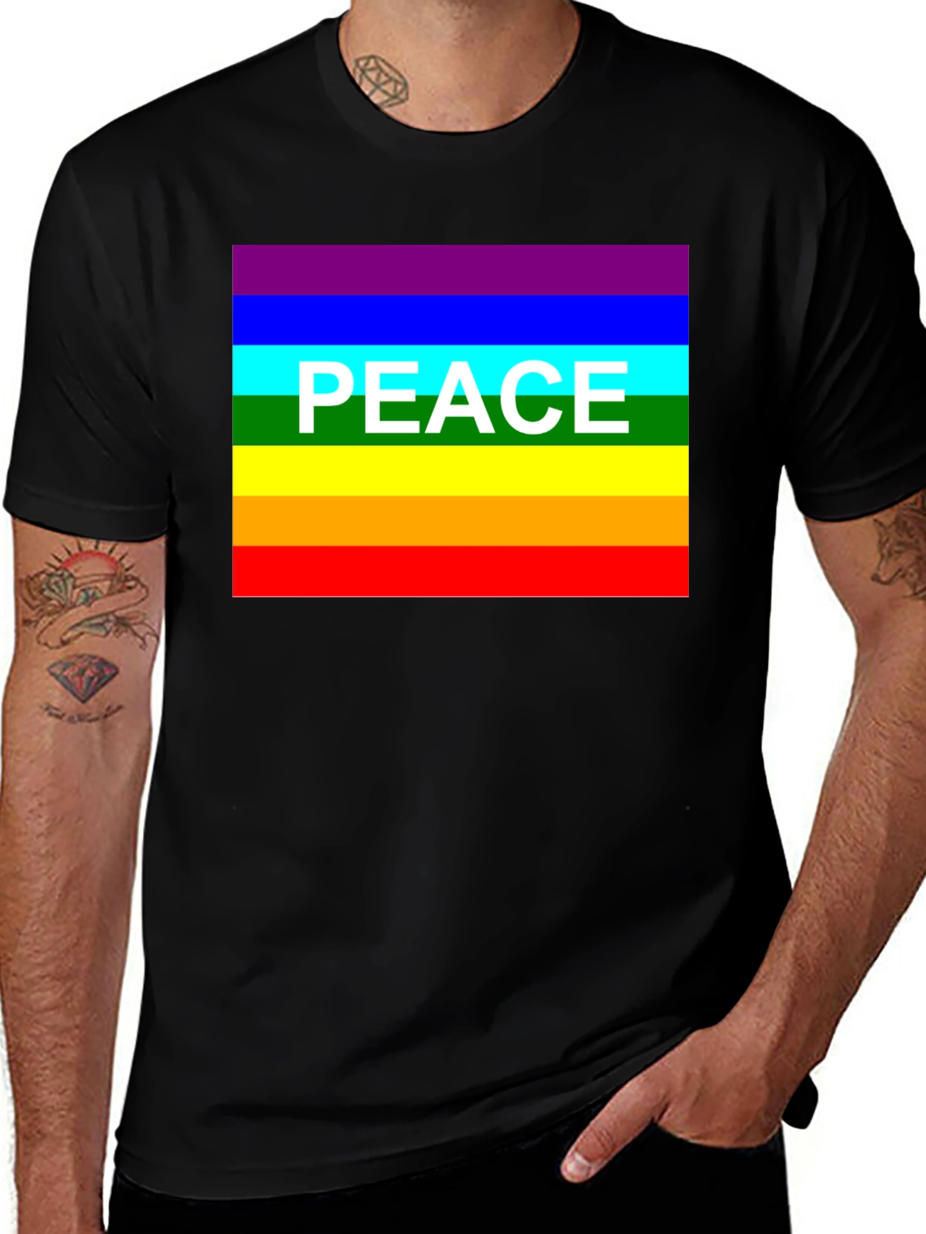 Peace Rainbow Pride T-Shirt