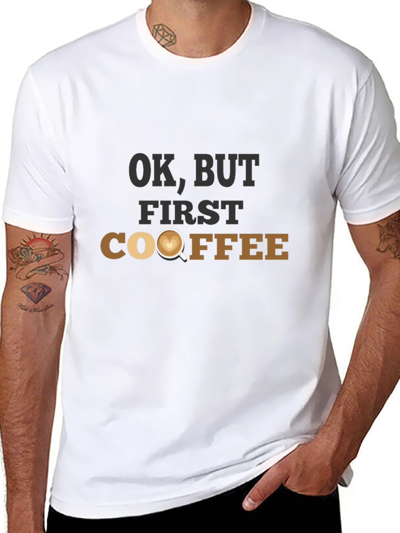 OK But First Coffee T-Shirt