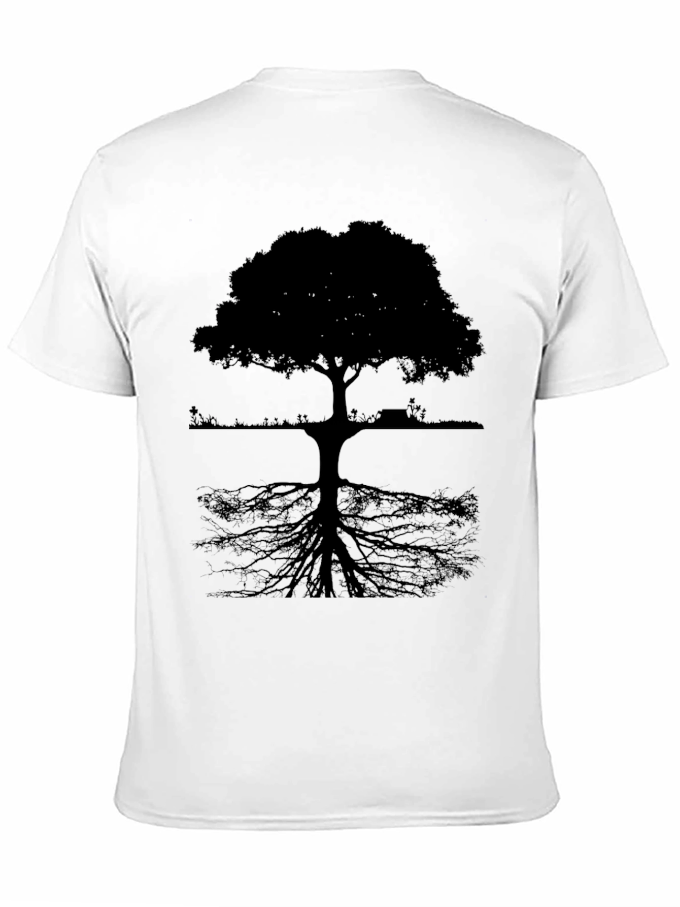 Tree Silhouette Graphic Tee