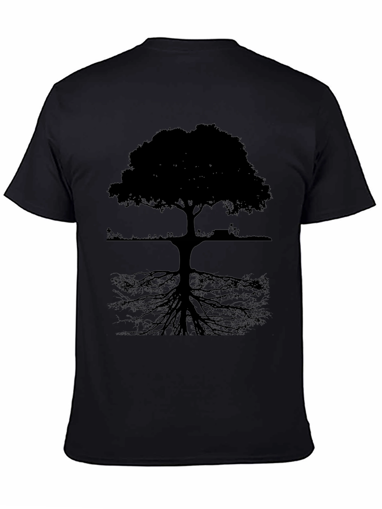 Tree Silhouette Graphic Tee