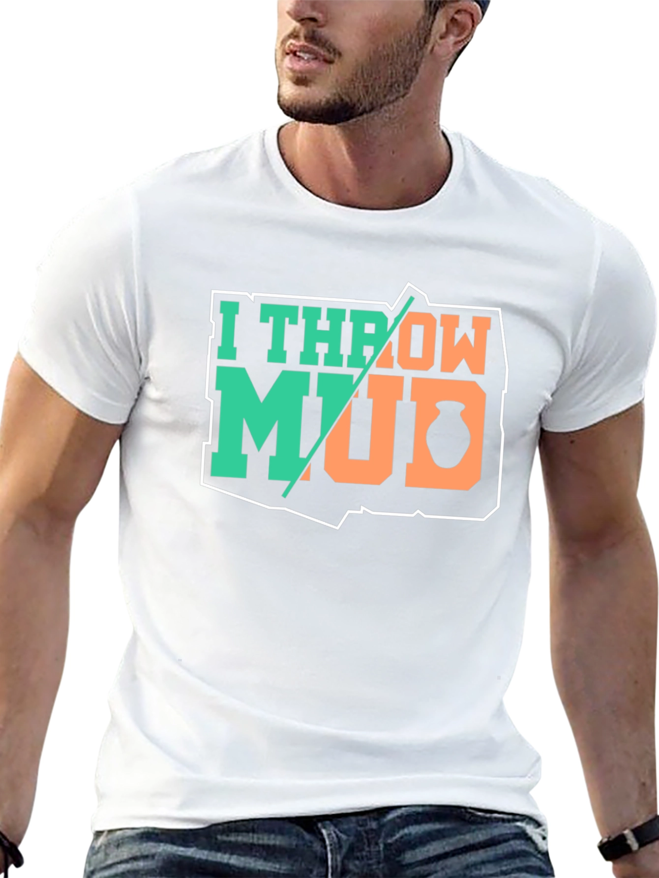 I Throw Mud Pottery T-Shirt