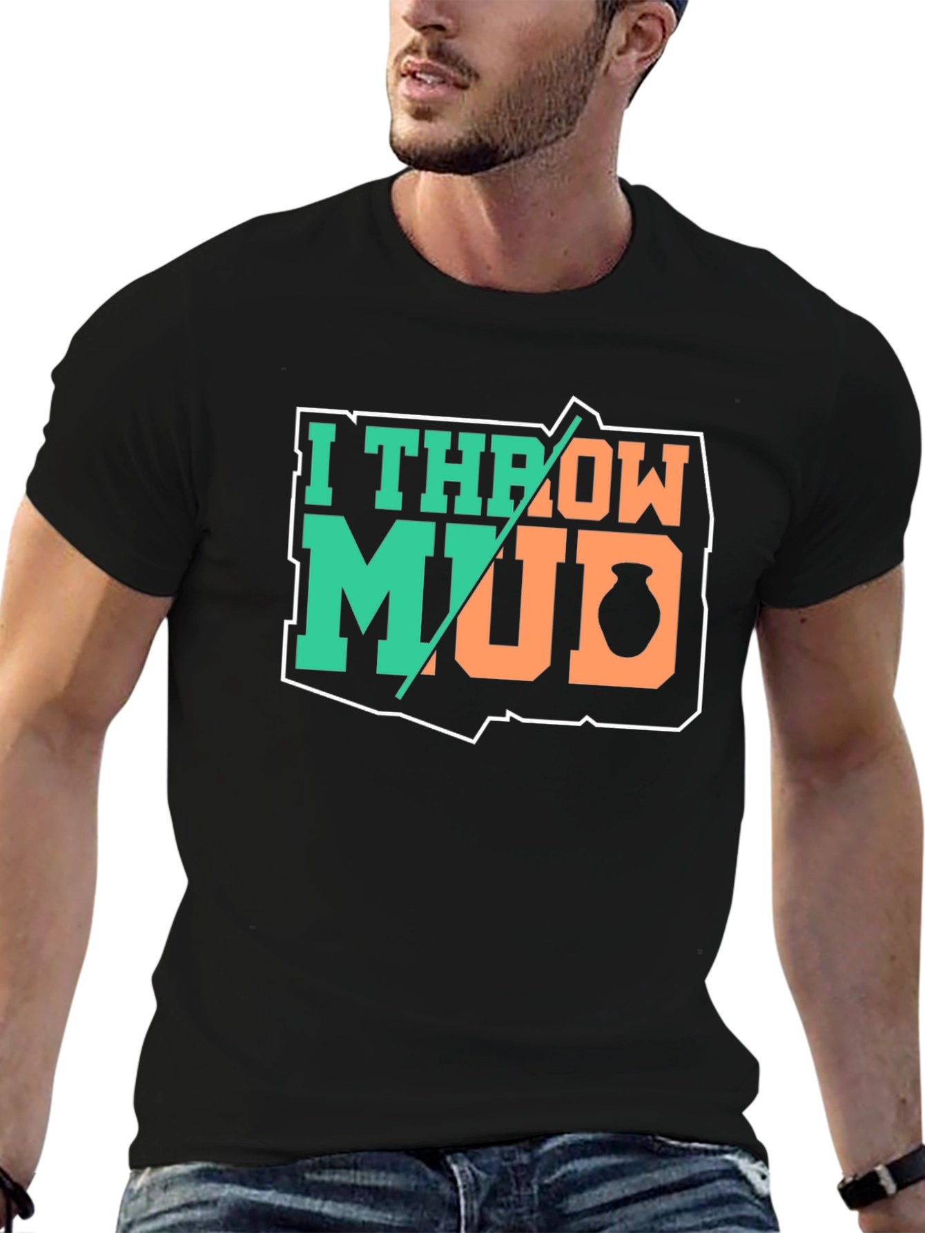 I Throw Mud Pottery T-Shirt