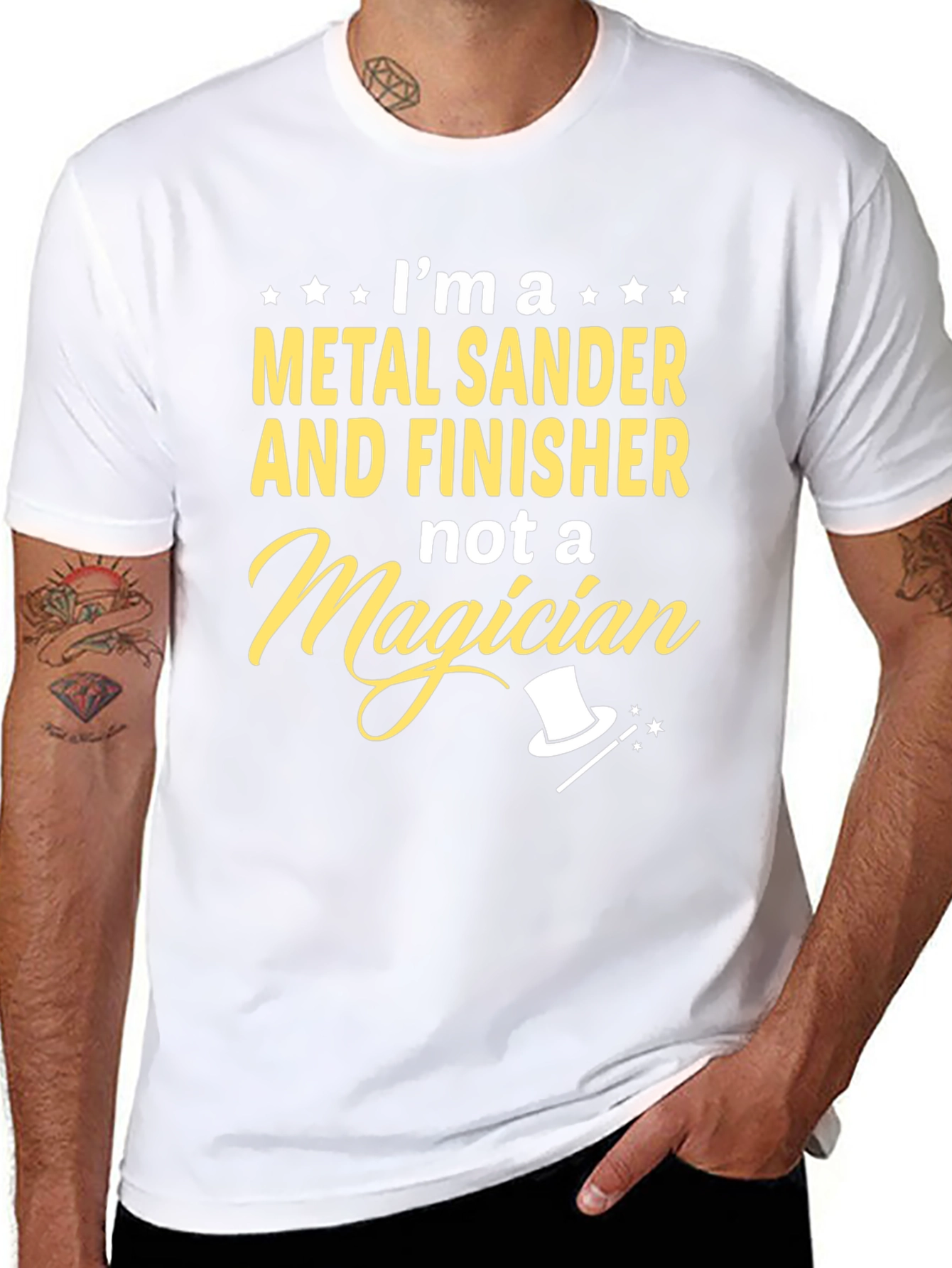 Metal Sander Finisher T-Shirt - Funny Work Tee