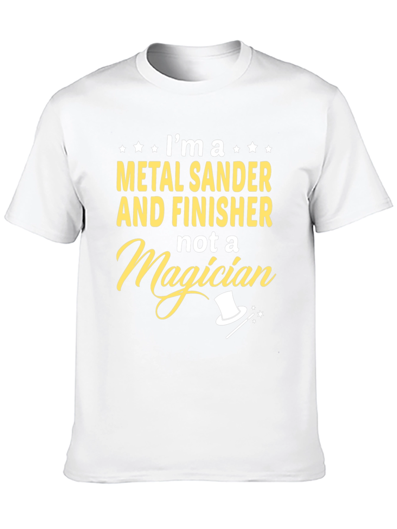 Metal Sander Finisher T-Shirt - Funny Work Tee