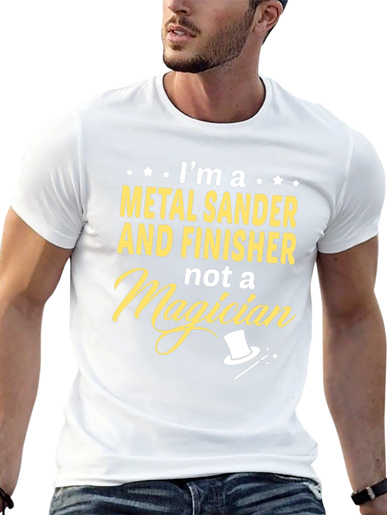 Metal Sander Finisher T-Shirt - Funny Work Tee