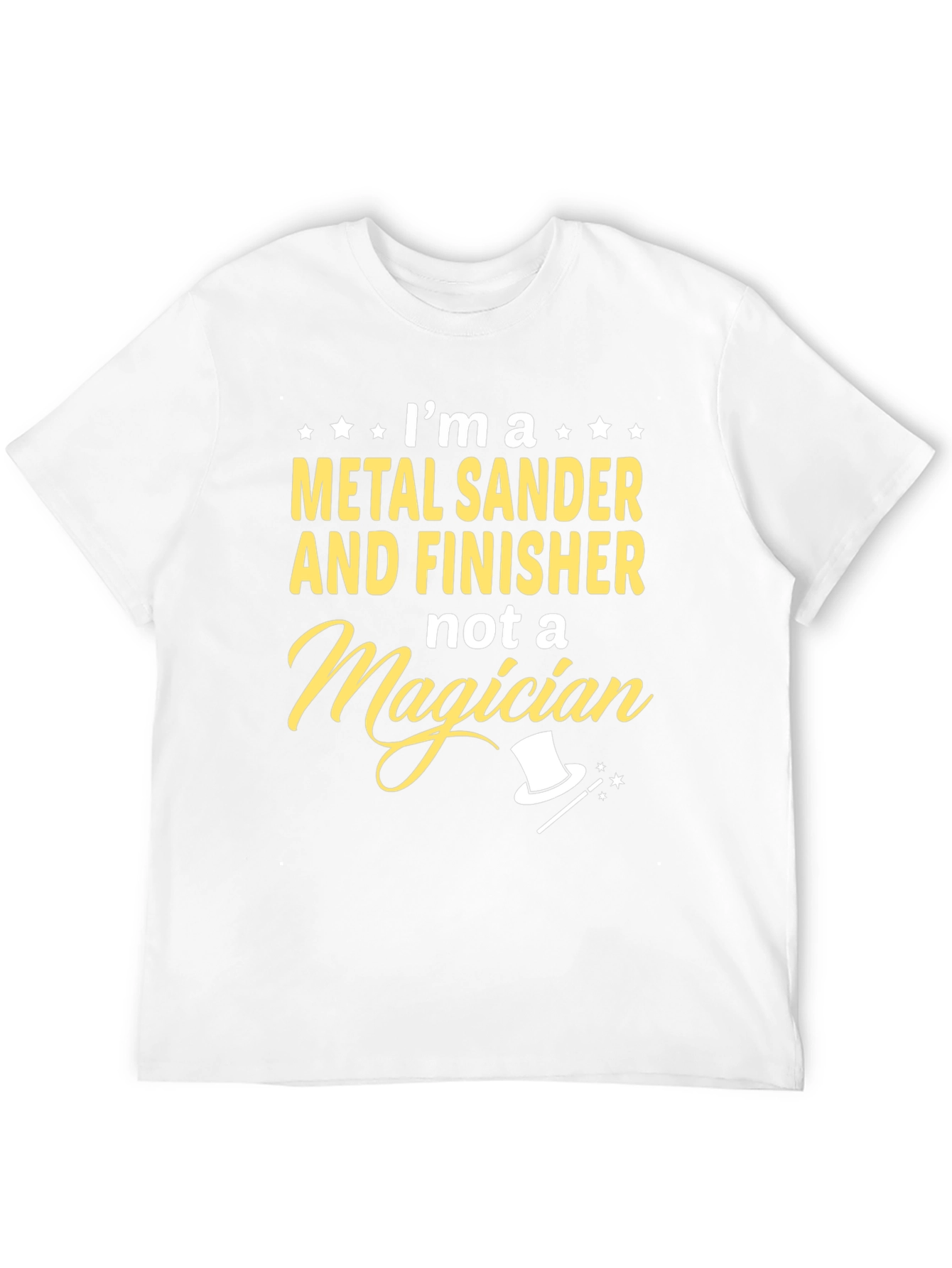 Metal Sander Finisher T-Shirt - Funny Work Tee