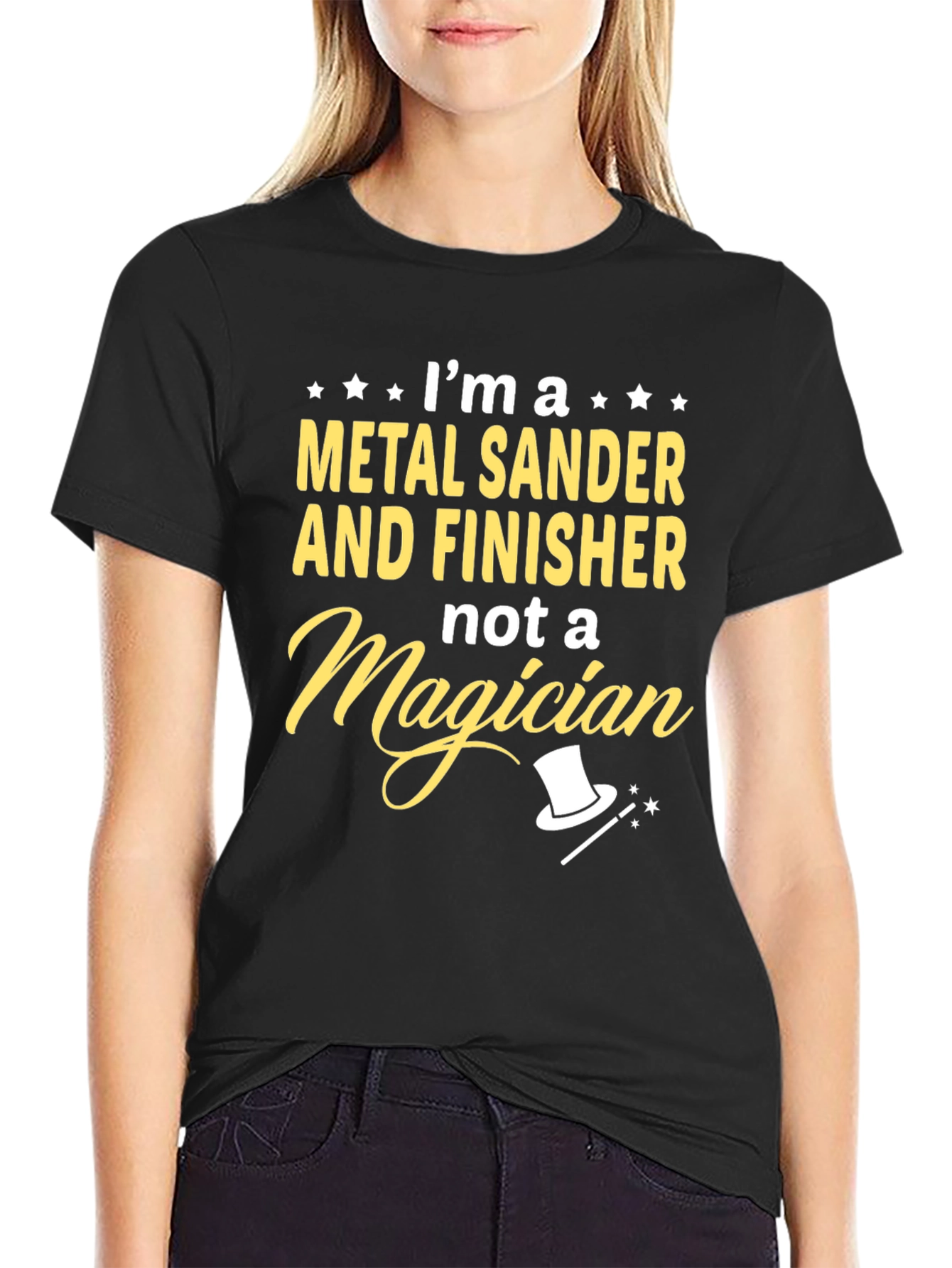 Metal Sander Finisher T-Shirt - Funny Work Tee