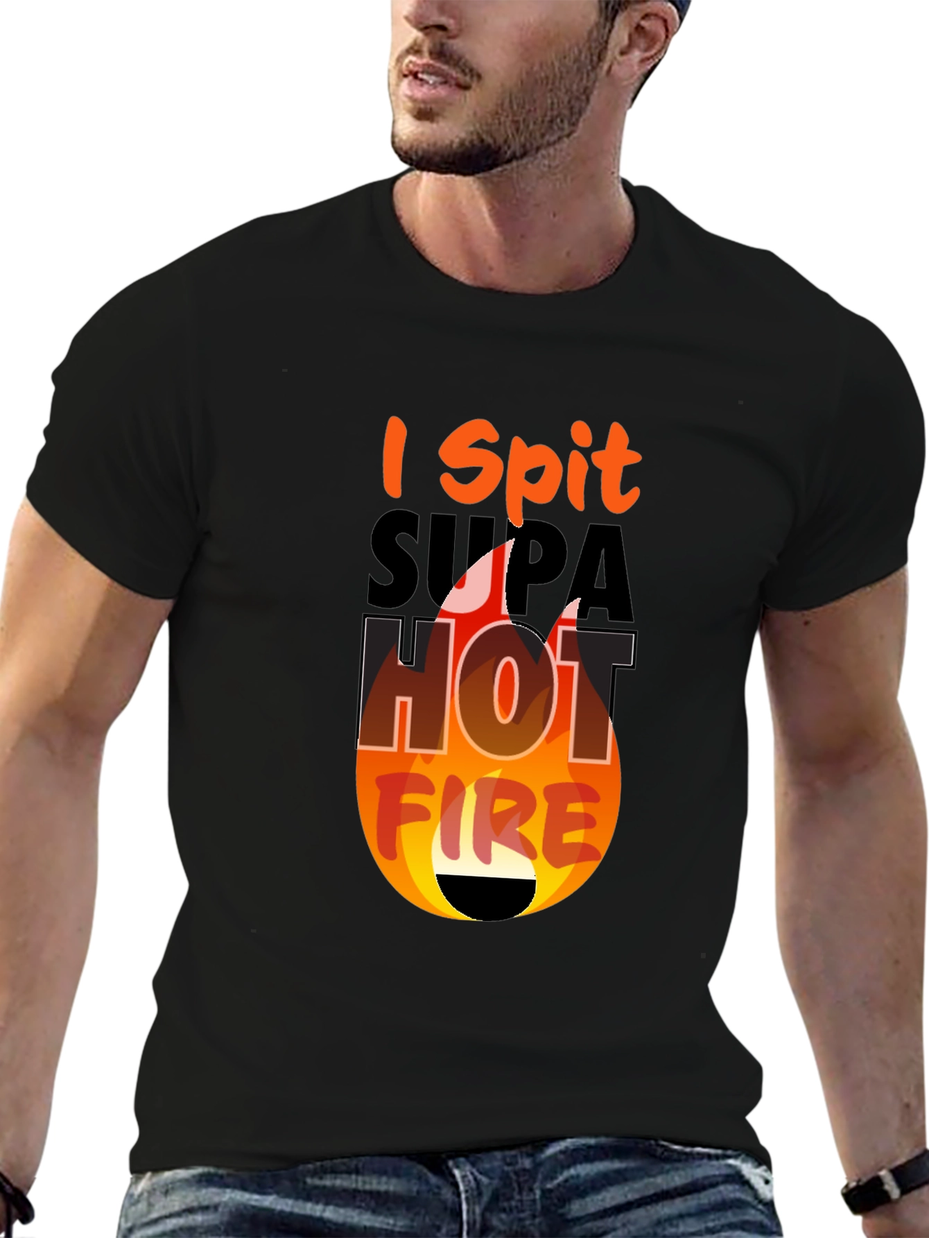 I Spit Supa Hot Fire Graphic Tee