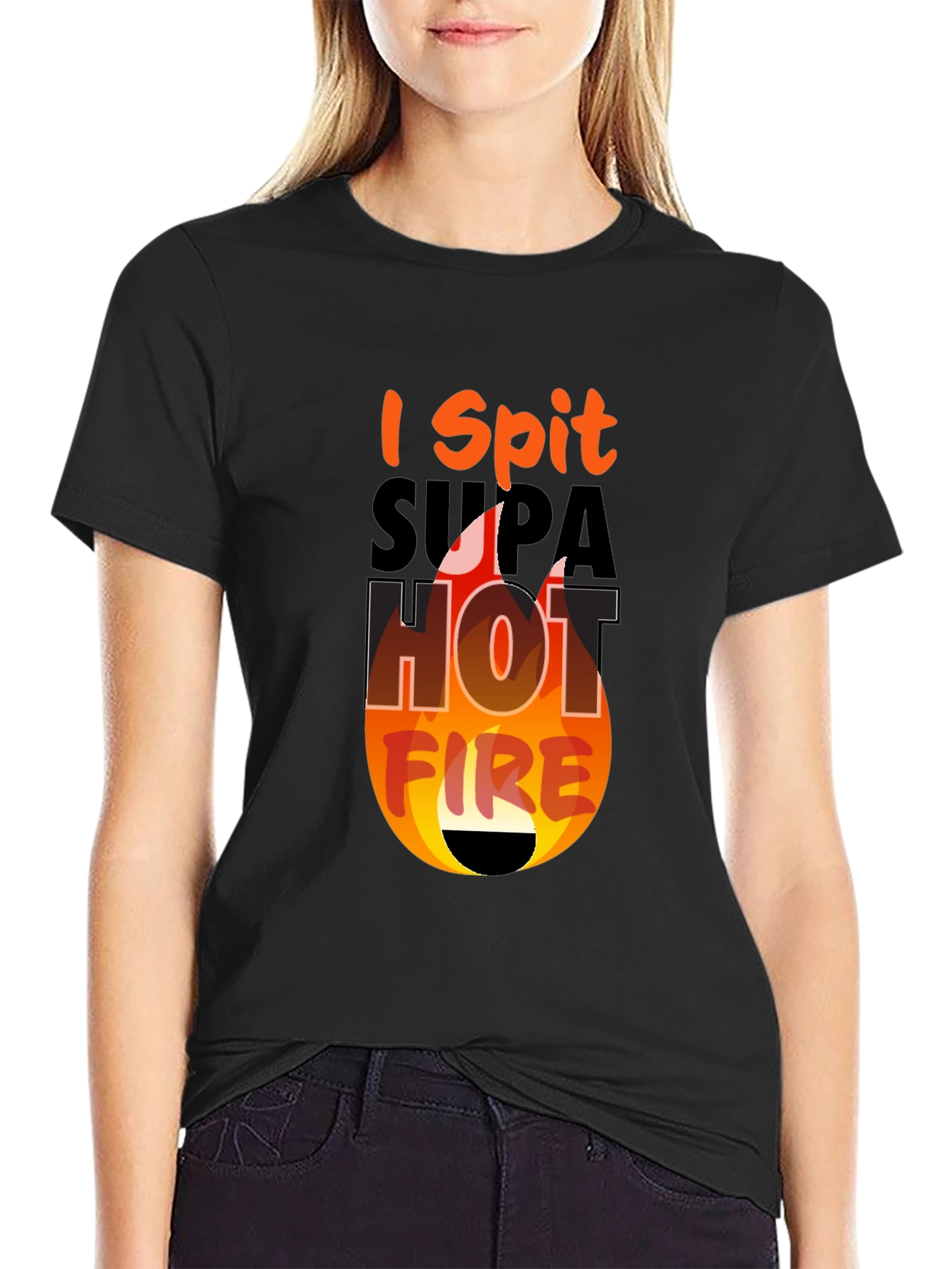 I Spit Supa Hot Fire Graphic Tee