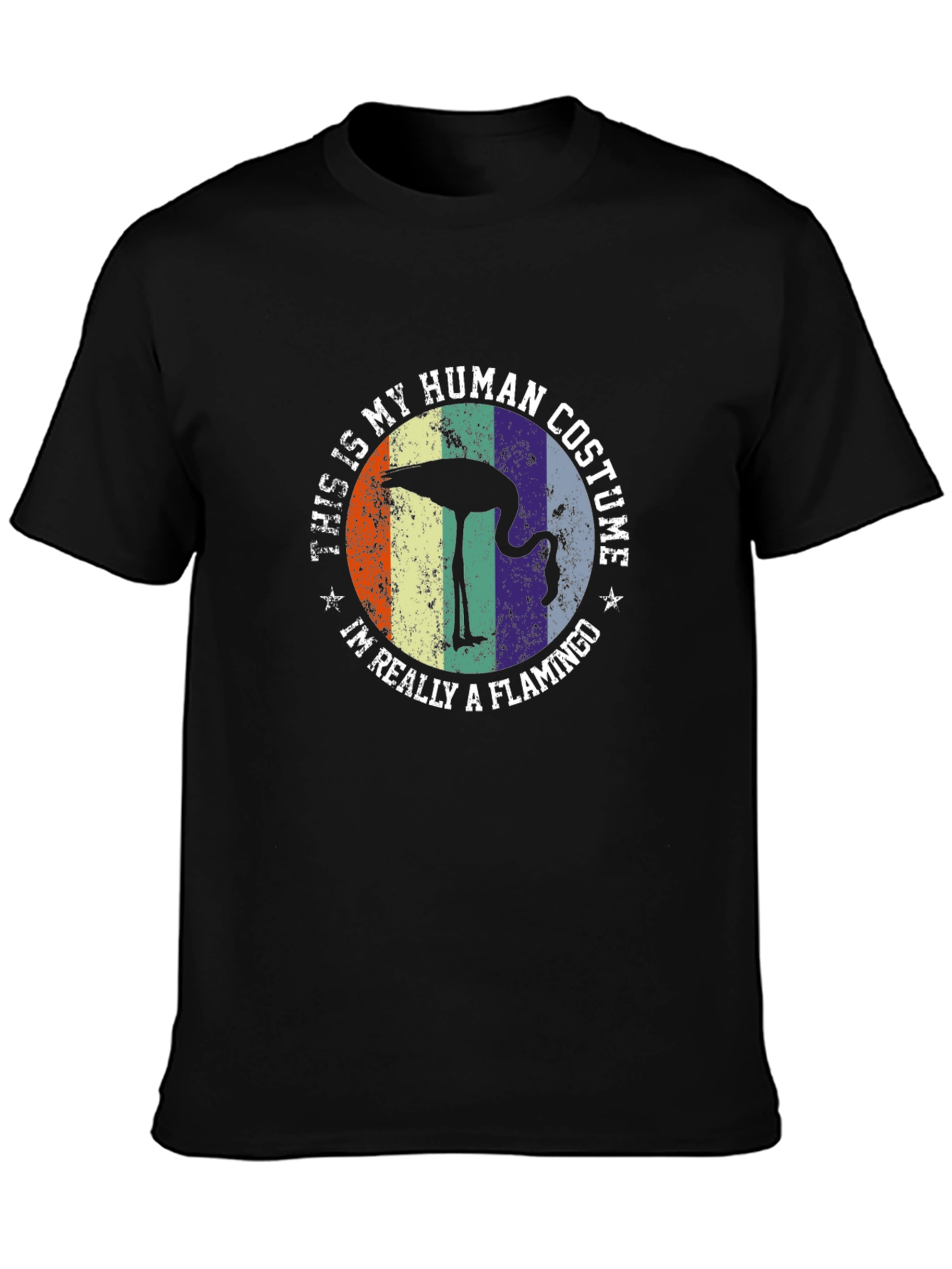 This Is My Human Costume Flamingo T-Shirt
