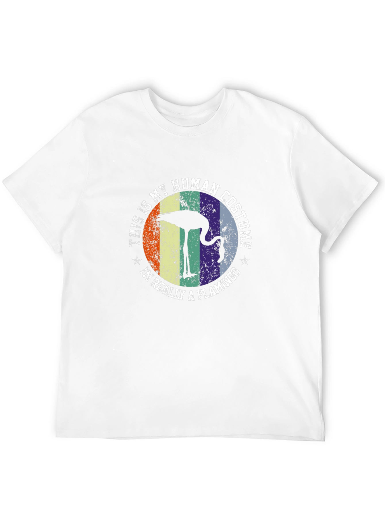 This Is My Human Costume Flamingo T-Shirt