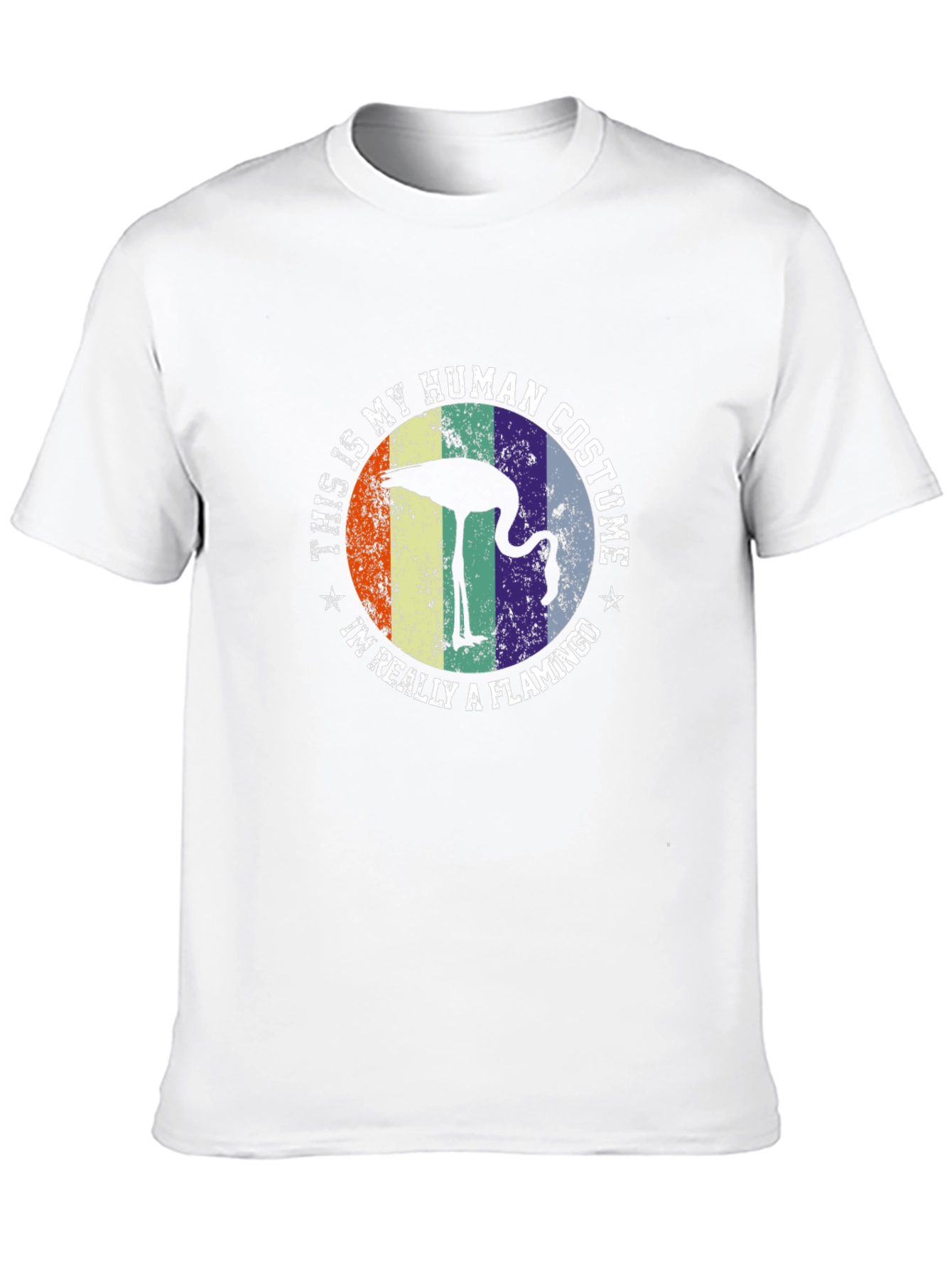 This Is My Human Costume Flamingo T-Shirt
