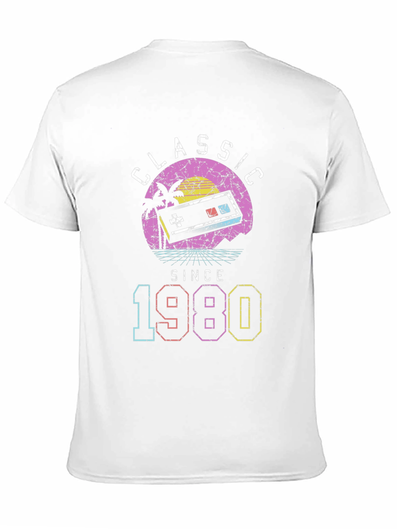Classic Since 1980 Retro Gaming T-Shirt