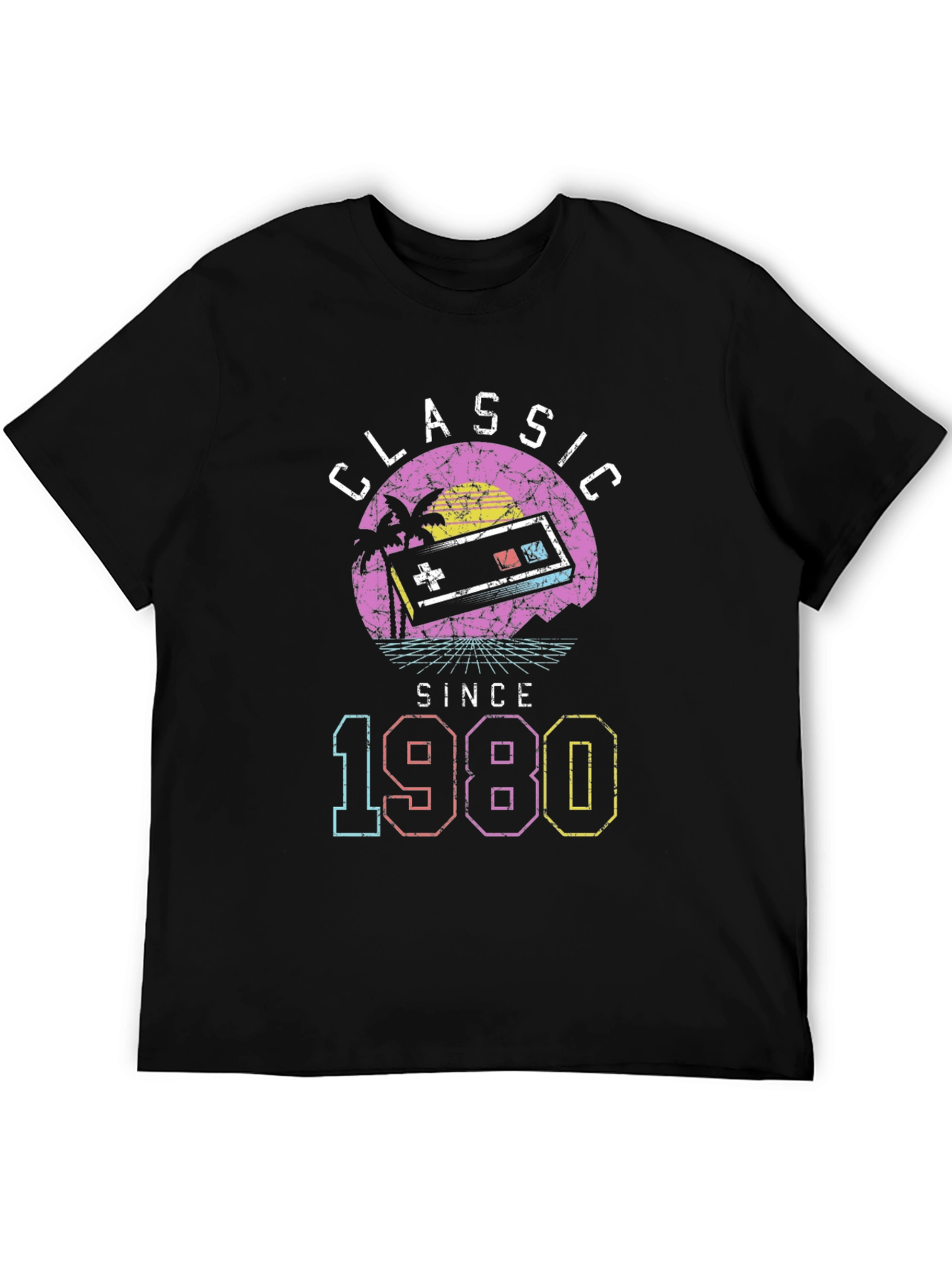 Classic Since 1980 Retro Gaming T-Shirt