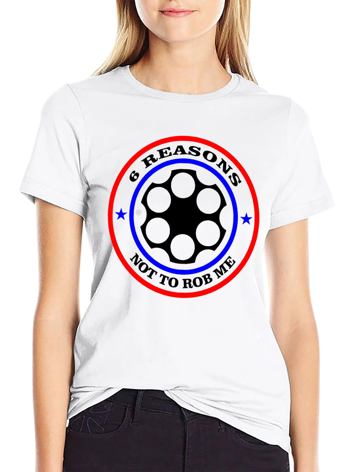 6 Reasons Not To Rob Me T-Shirt