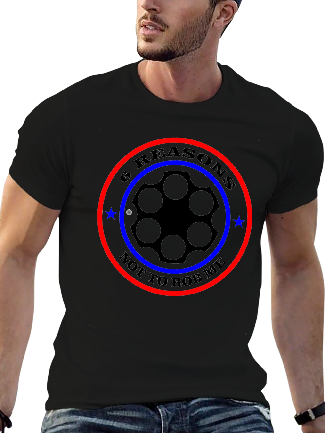 6 Reasons Not To Rob Me T-Shirt