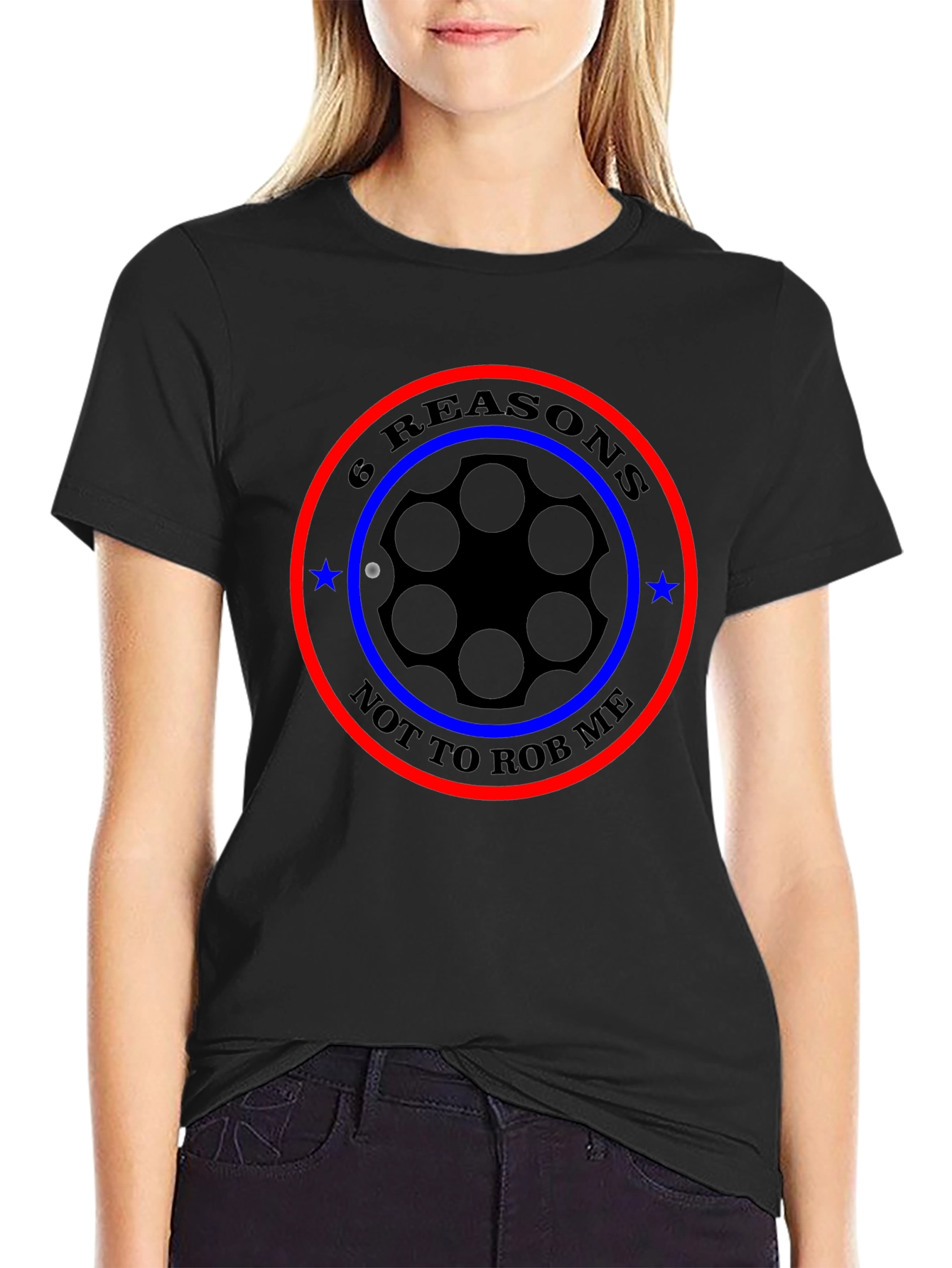 6 Reasons Not To Rob Me T-Shirt