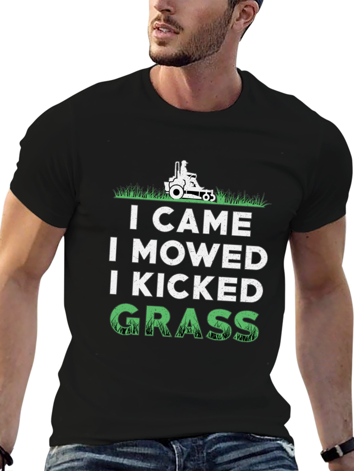 I Came I Mowed I Kicked Grass T-Shirt