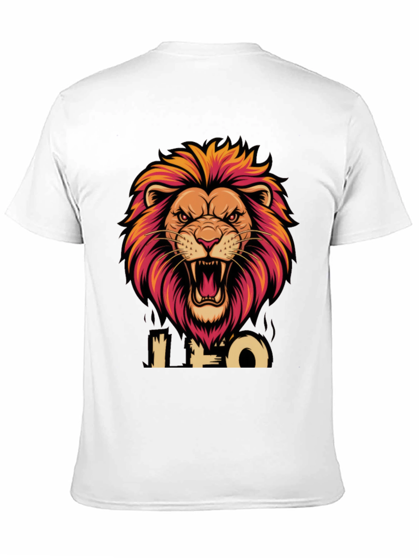 Leo Zodiac Lion Graphic T-Shirt