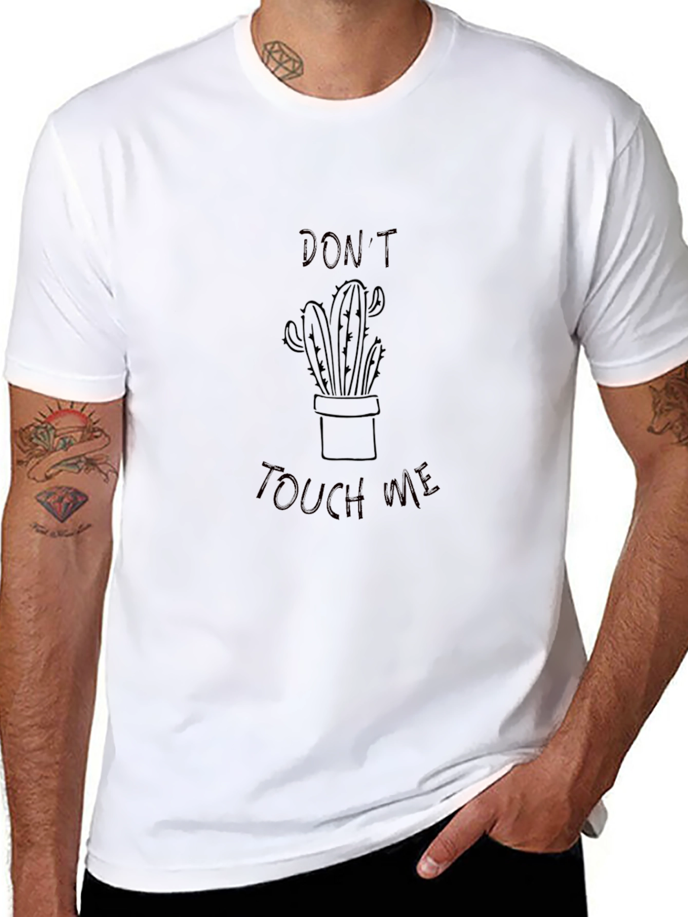 Dont Touch Me Cactus Graphic Tee