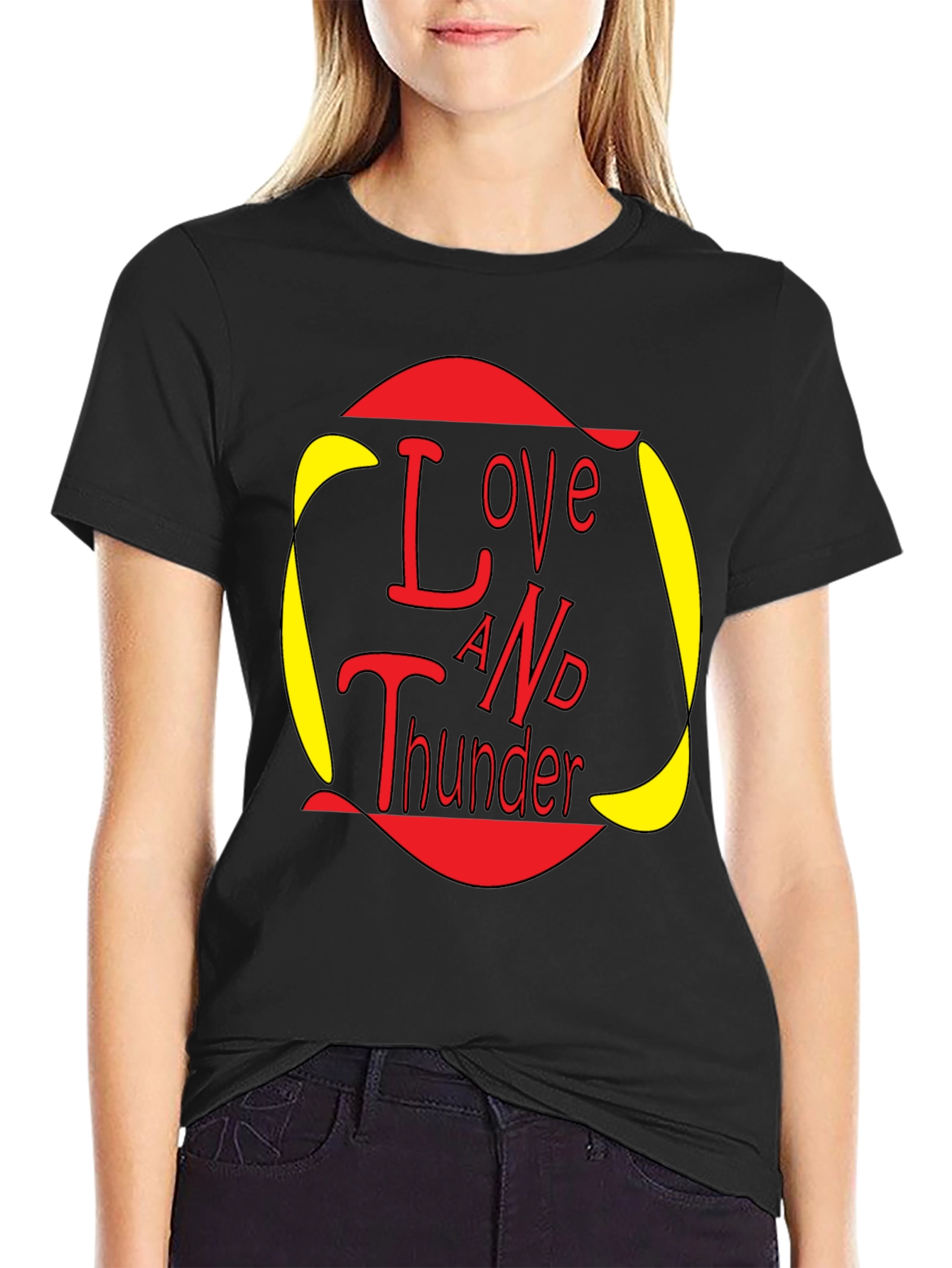 Love and Thunder Black T-Shirt