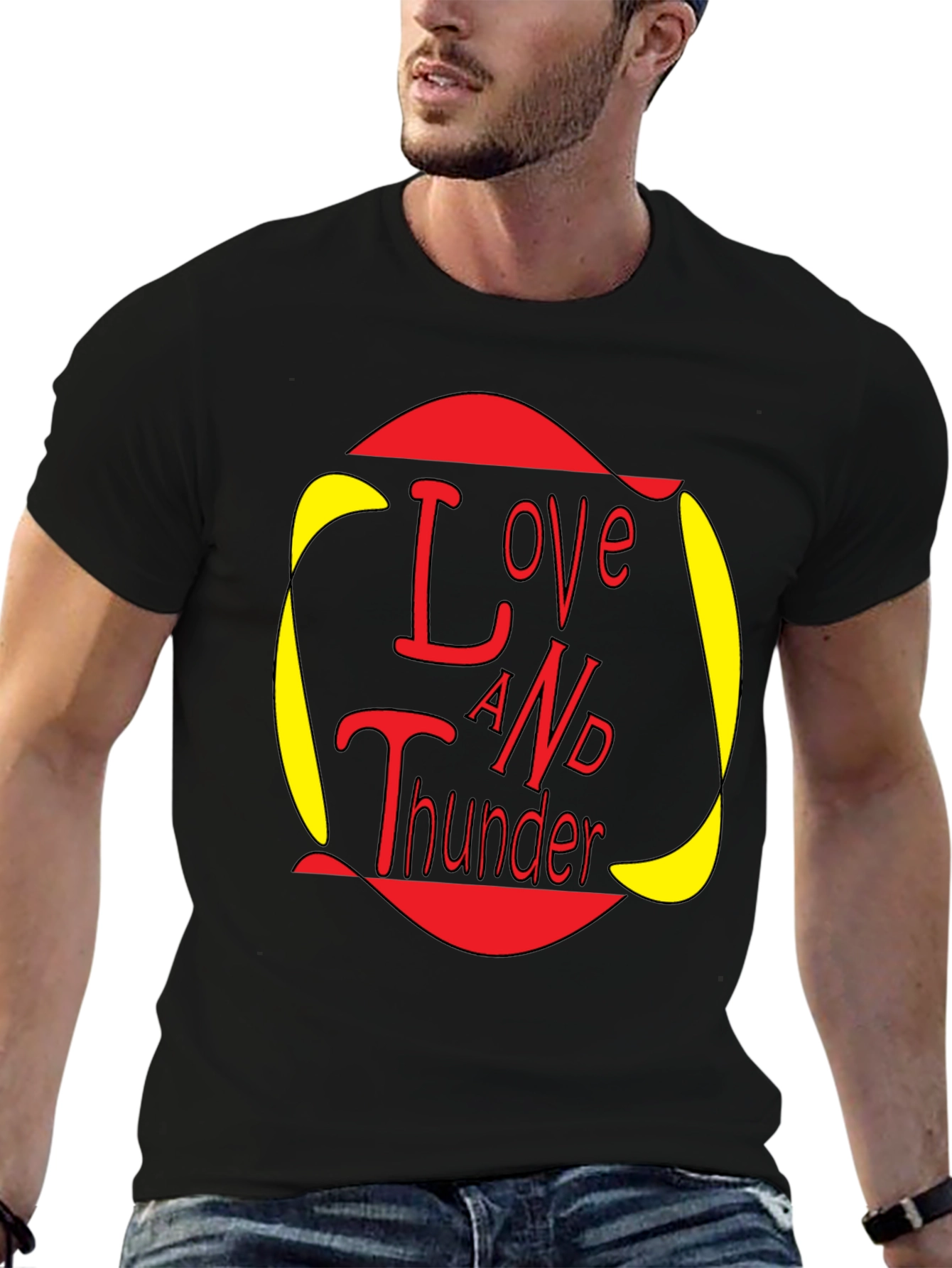 Love and Thunder Black T-Shirt
