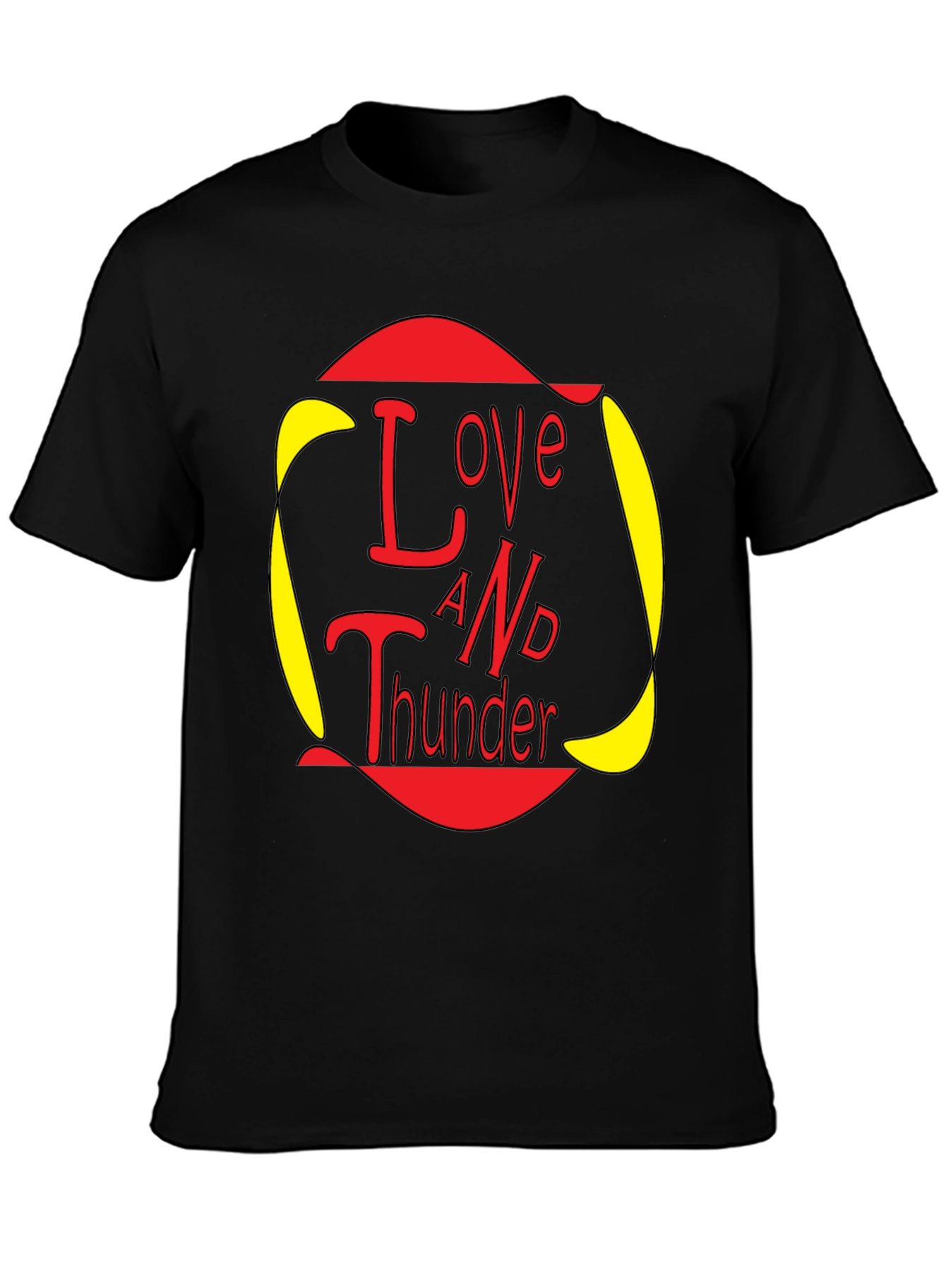 Love and Thunder Black T-Shirt
