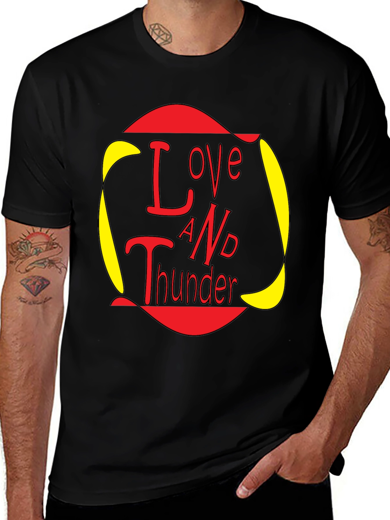 Love and Thunder Black T-Shirt