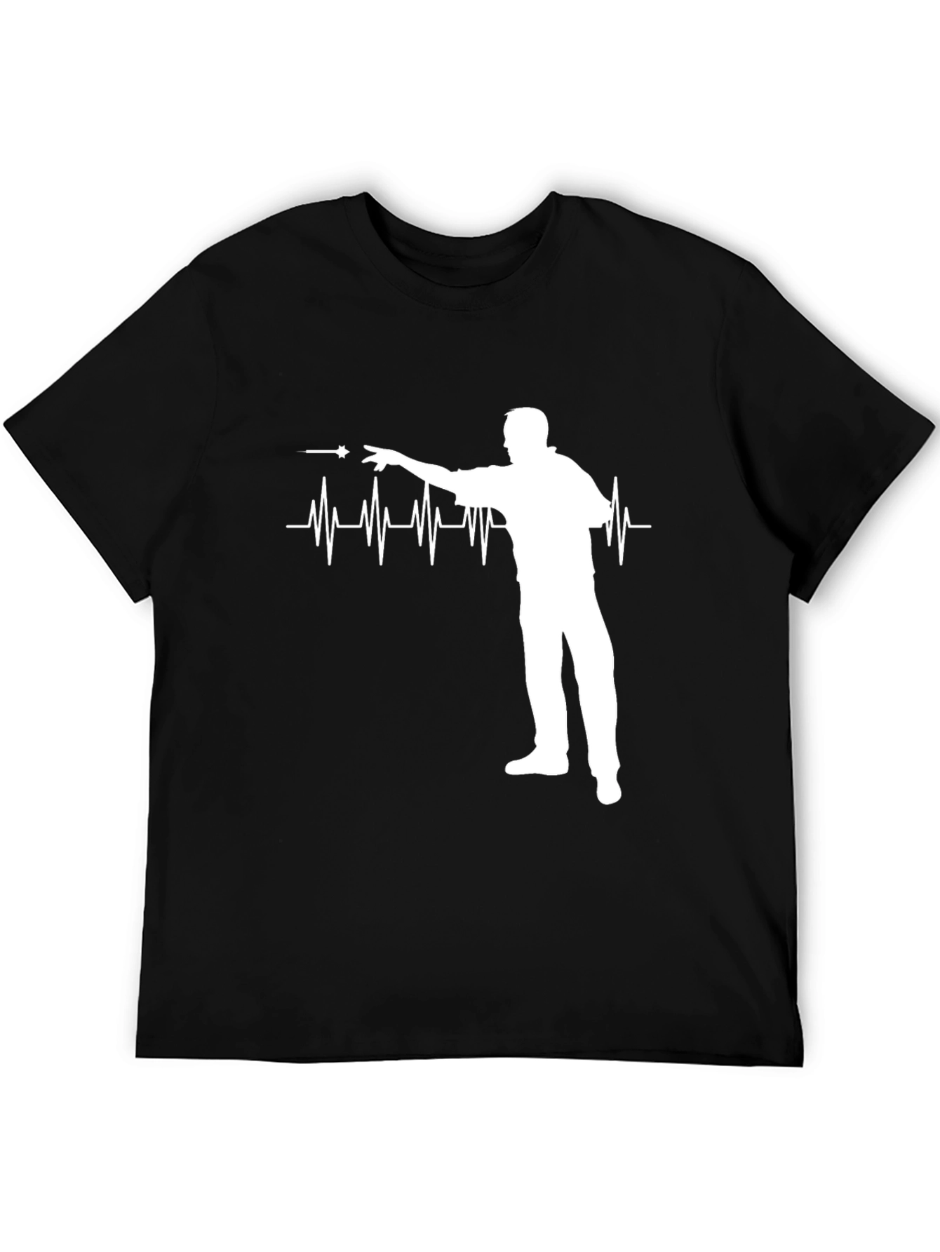 Darts Heartbeat T-Shirt - Darts Lover Tee