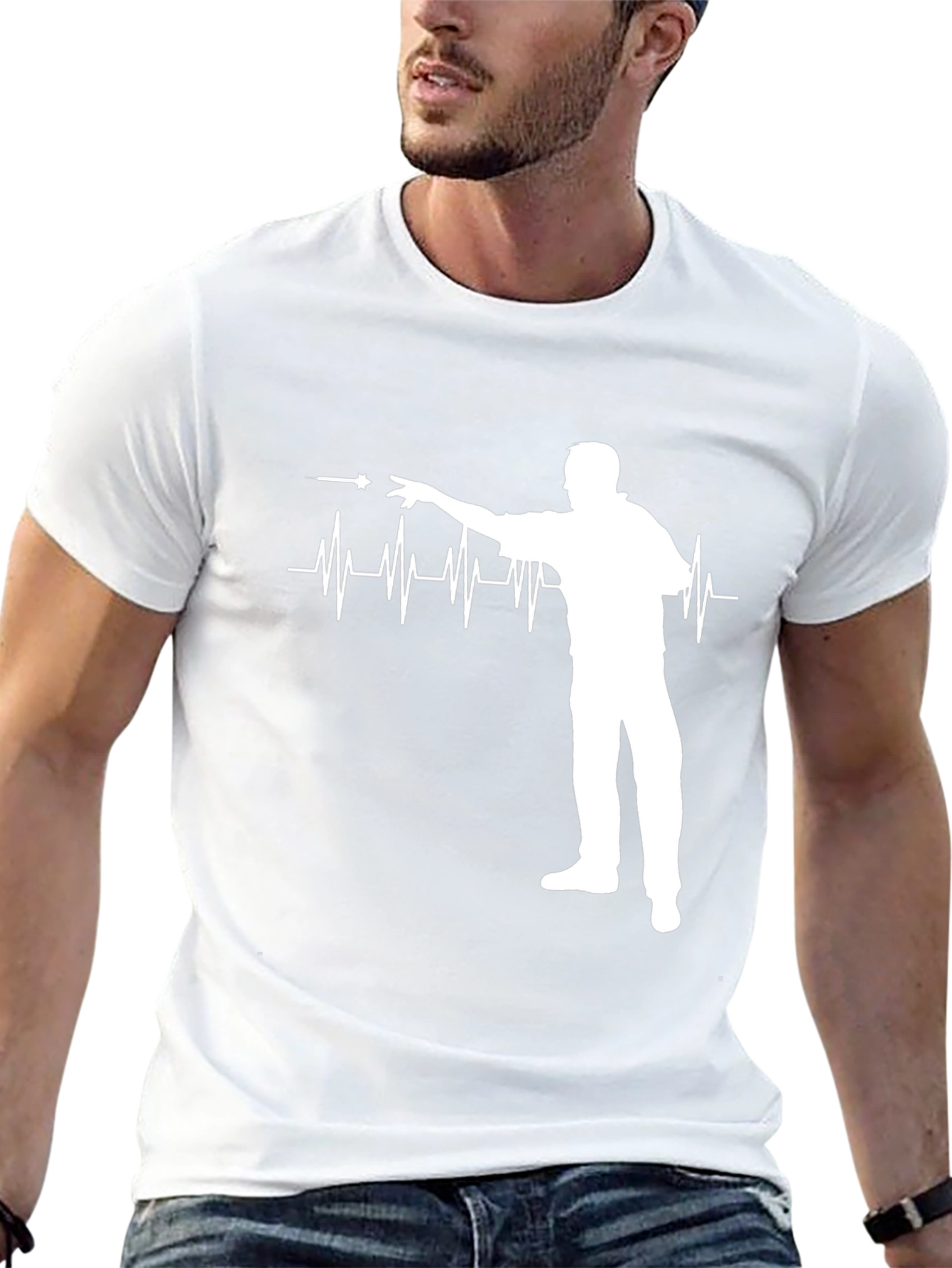 Darts Heartbeat T-Shirt - Darts Lover Tee