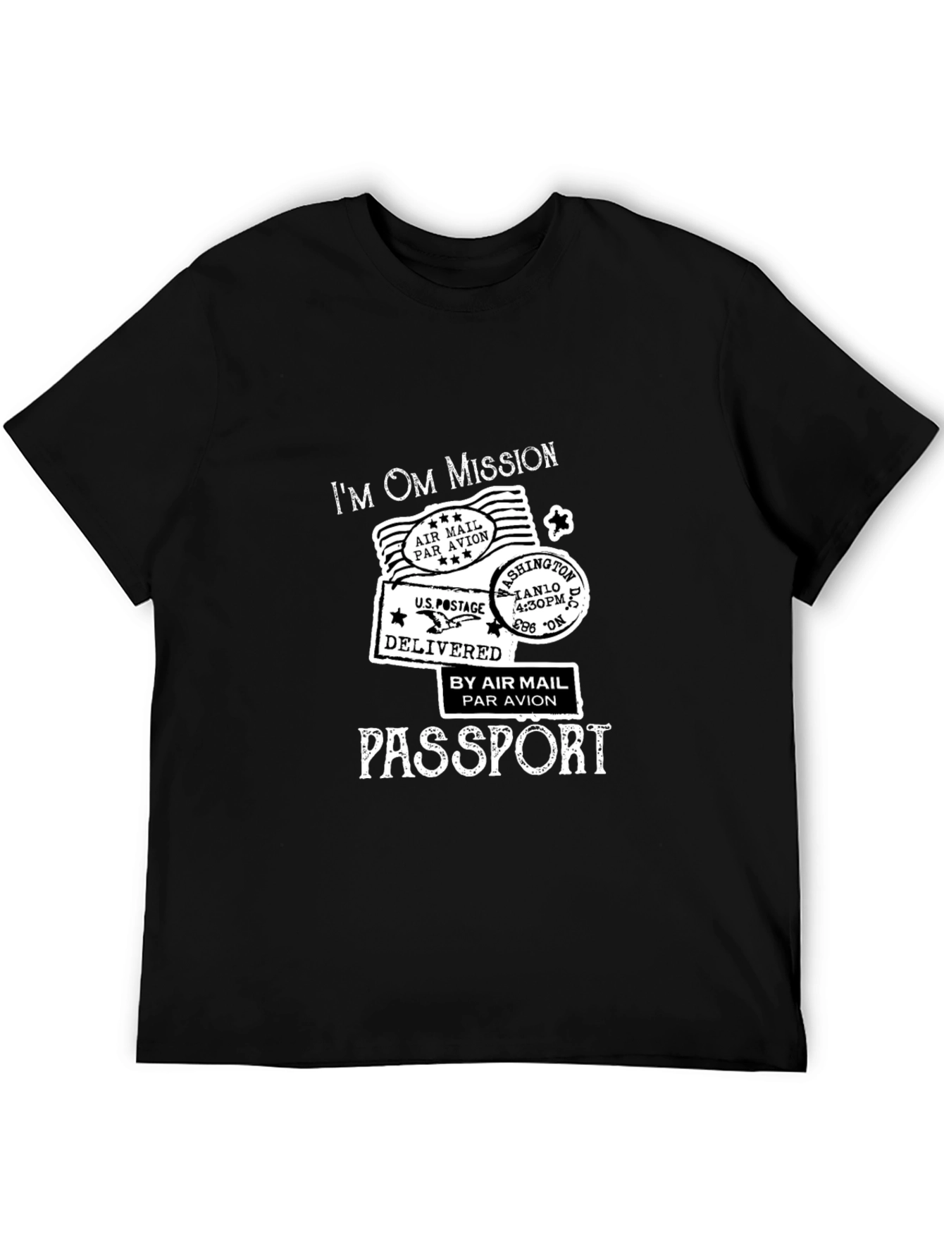 Om Mission Passport Graphic T-Shirt