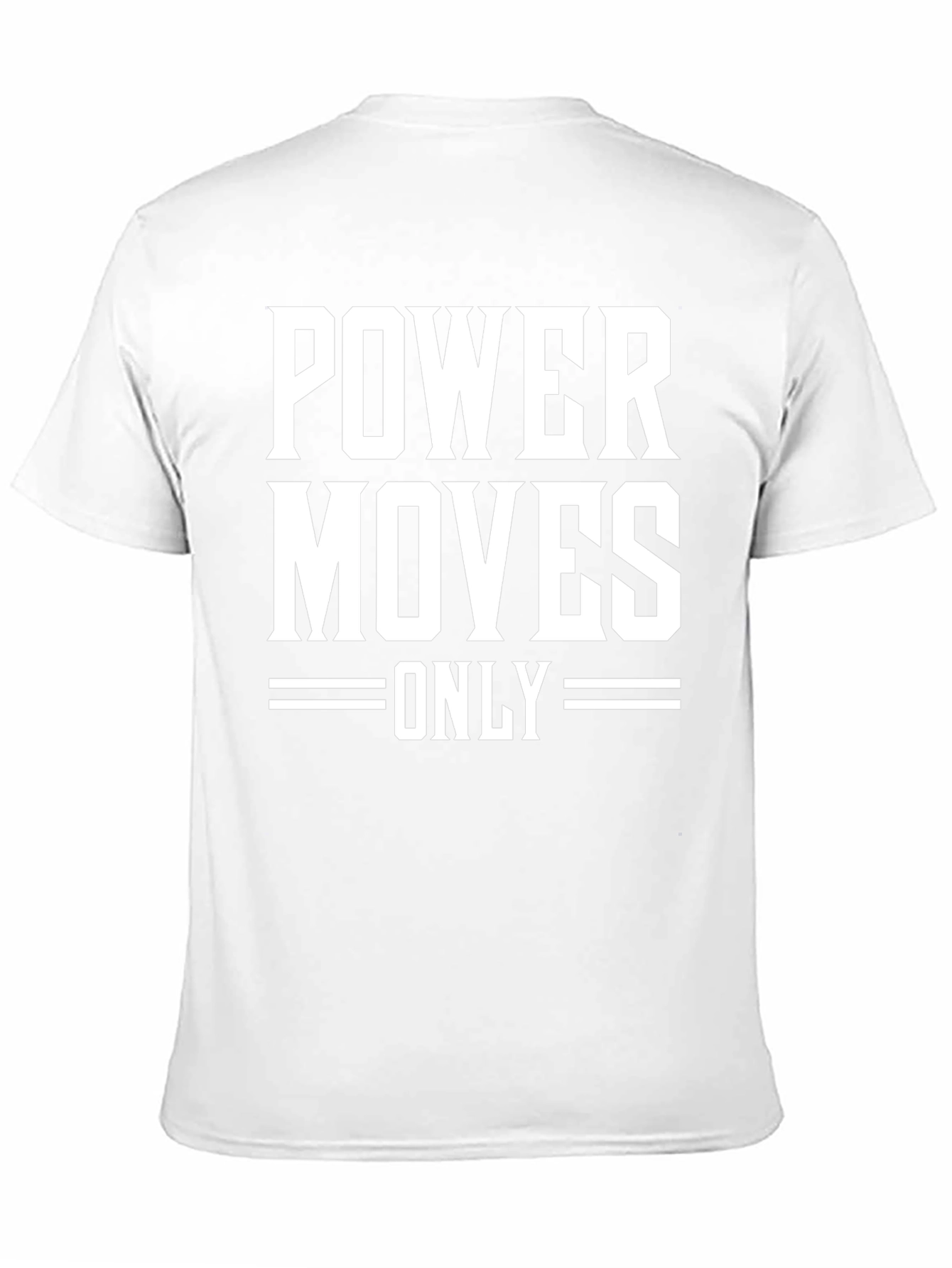 Power Moves Only Graphic Tee - Mens Black T-Shirt