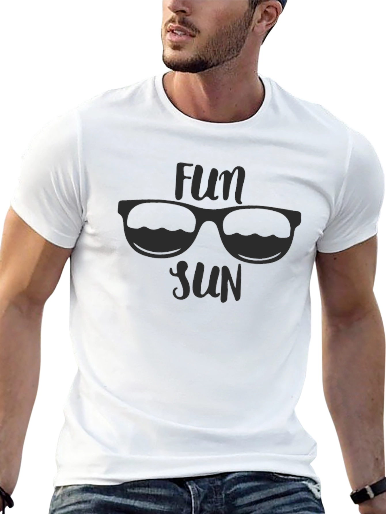 Fun Sun Graphic T-Shirt - Summer Vibes Tee