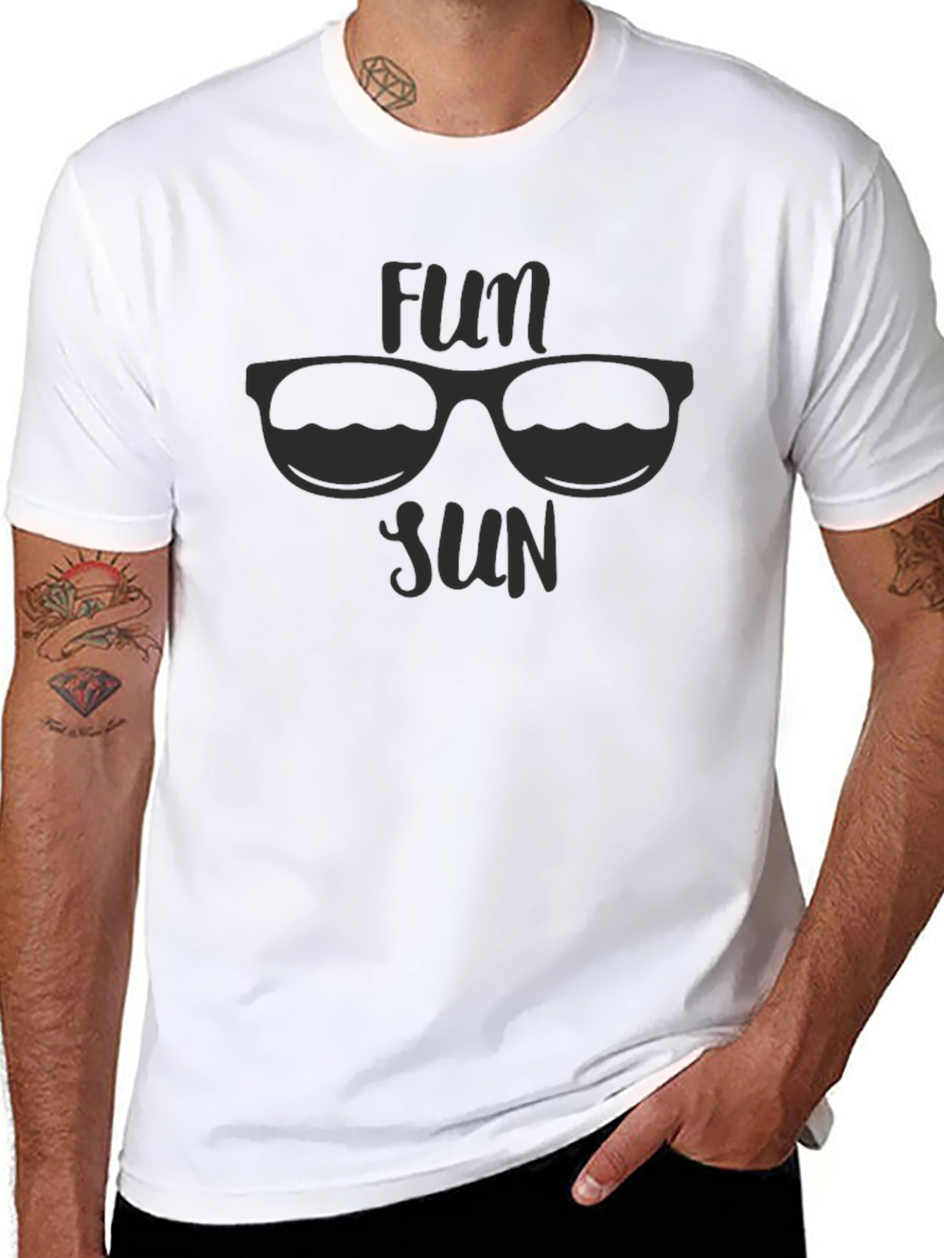 Fun Sun Graphic T-Shirt - Summer Vibes Tee