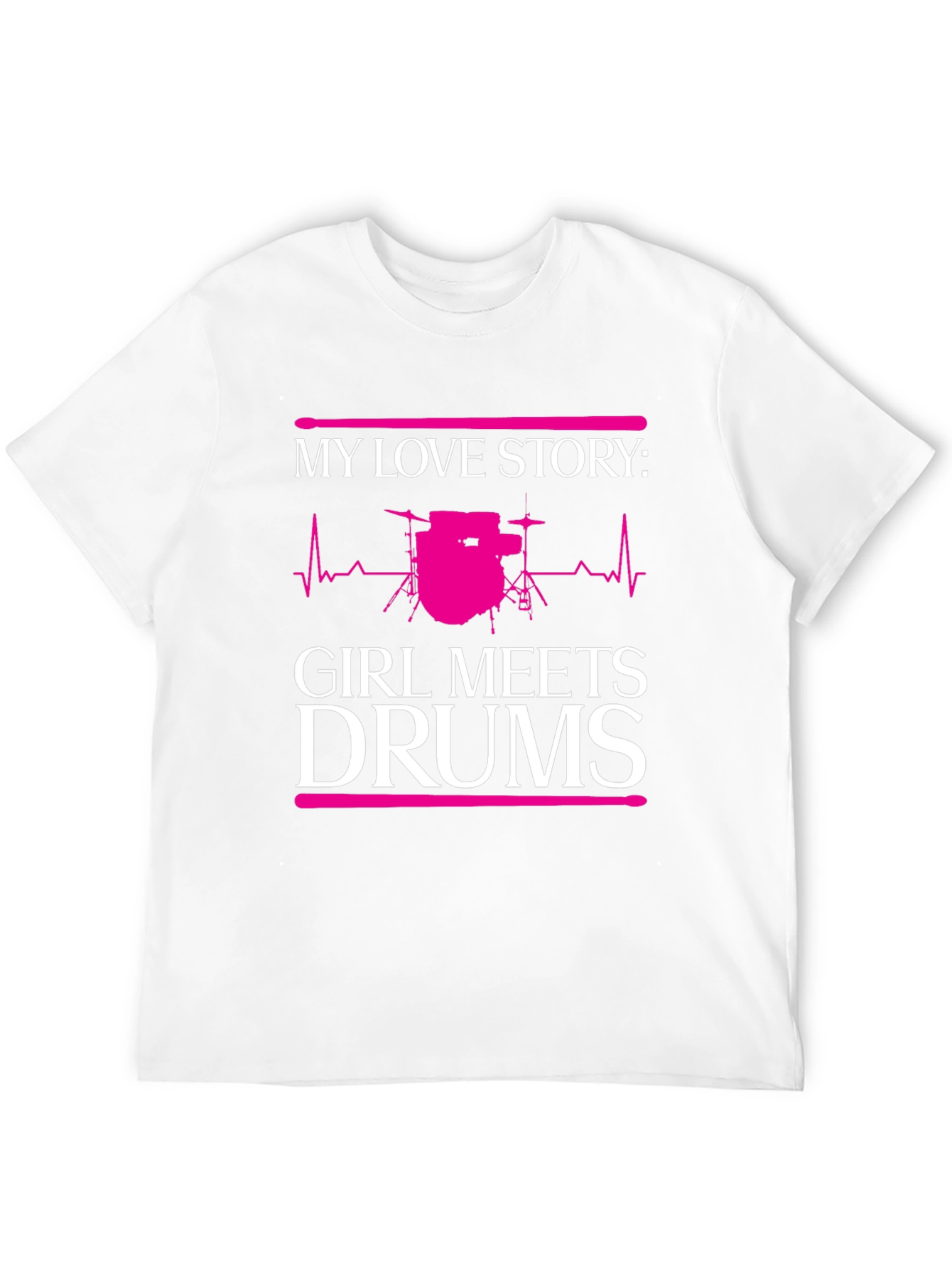 Girl Meets Drums T-Shirt