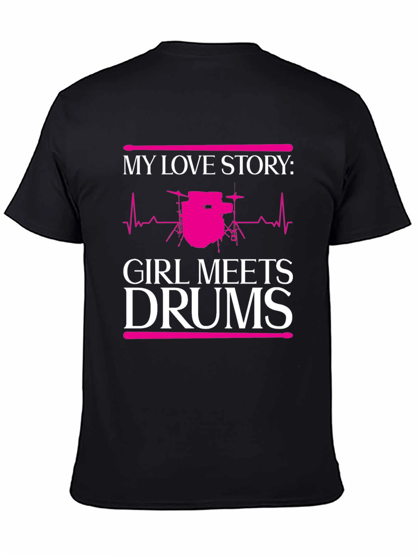 Girl Meets Drums T-Shirt