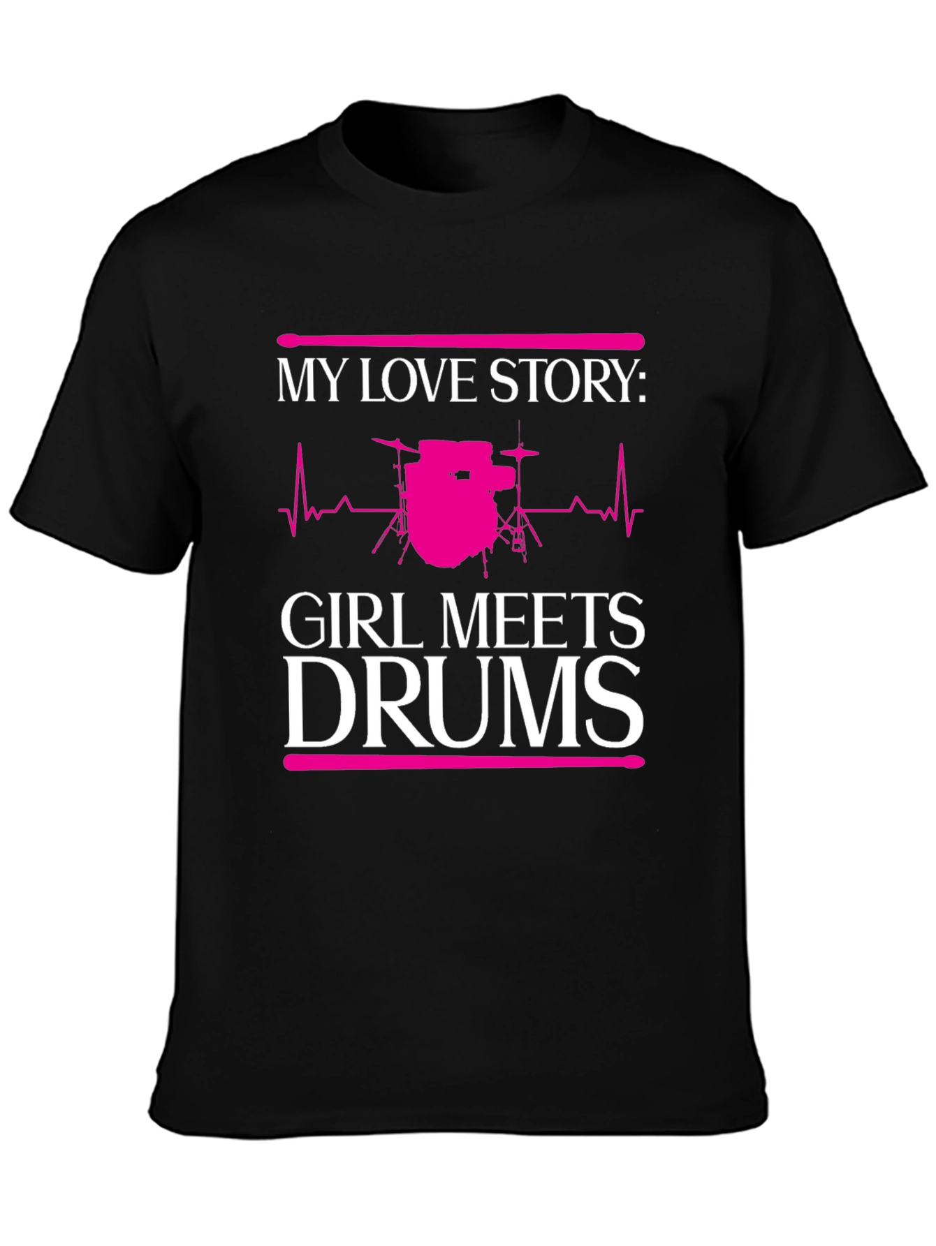 Girl Meets Drums T-Shirt
