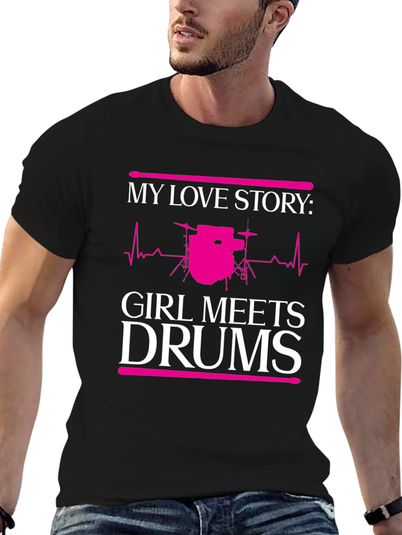Girl Meets Drums T-Shirt
