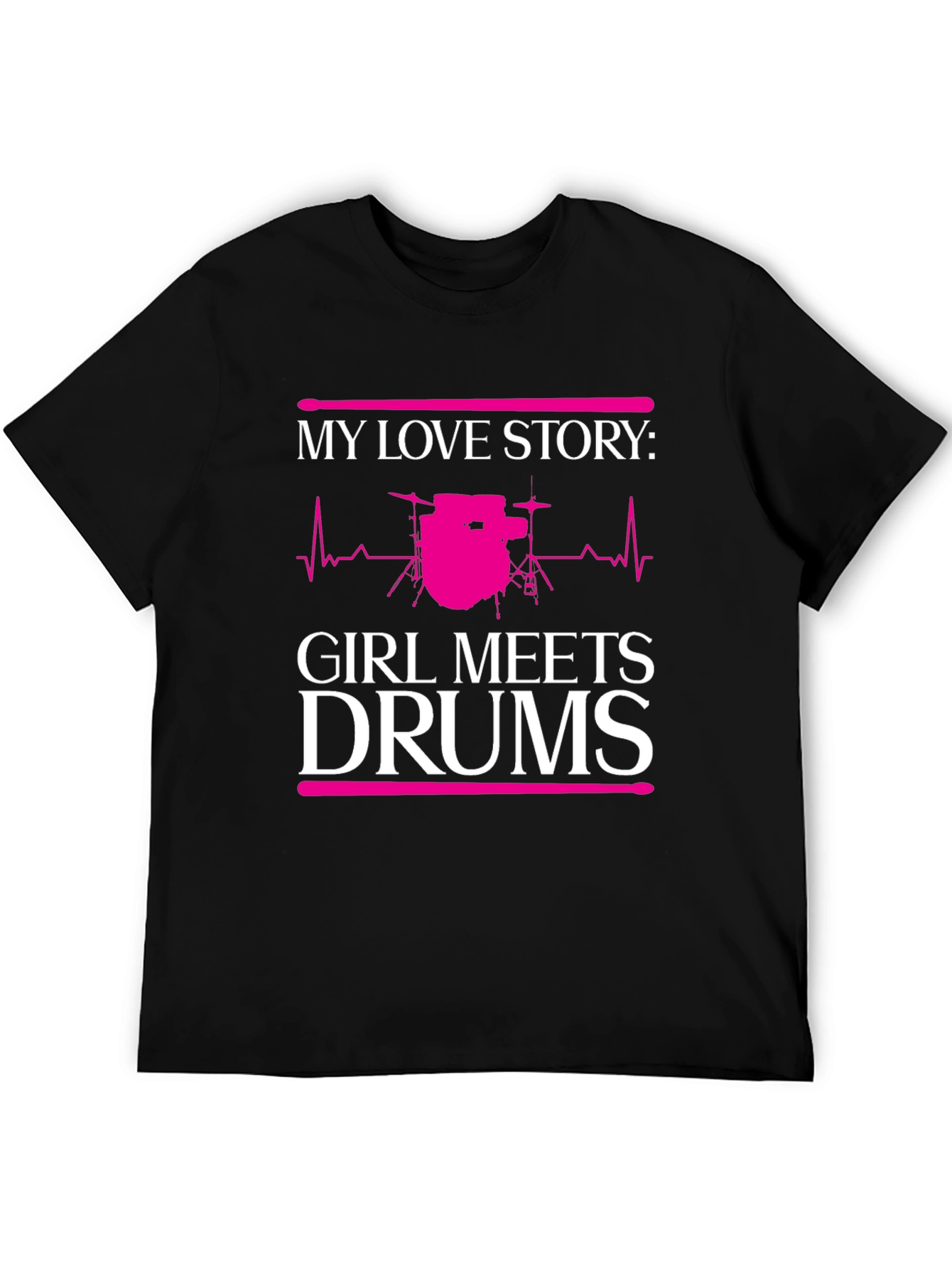 Girl Meets Drums T-Shirt