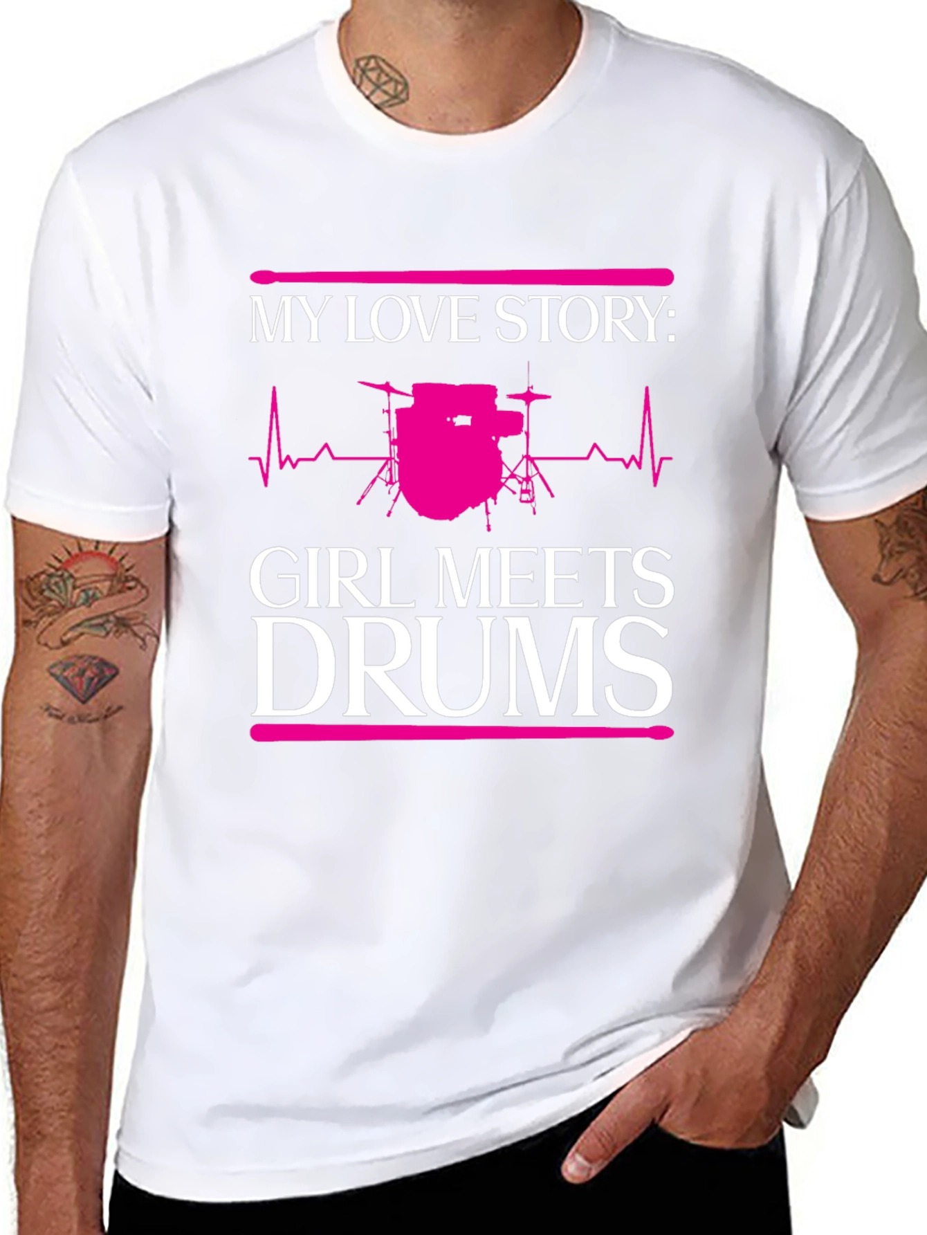 Girl Meets Drums T-Shirt