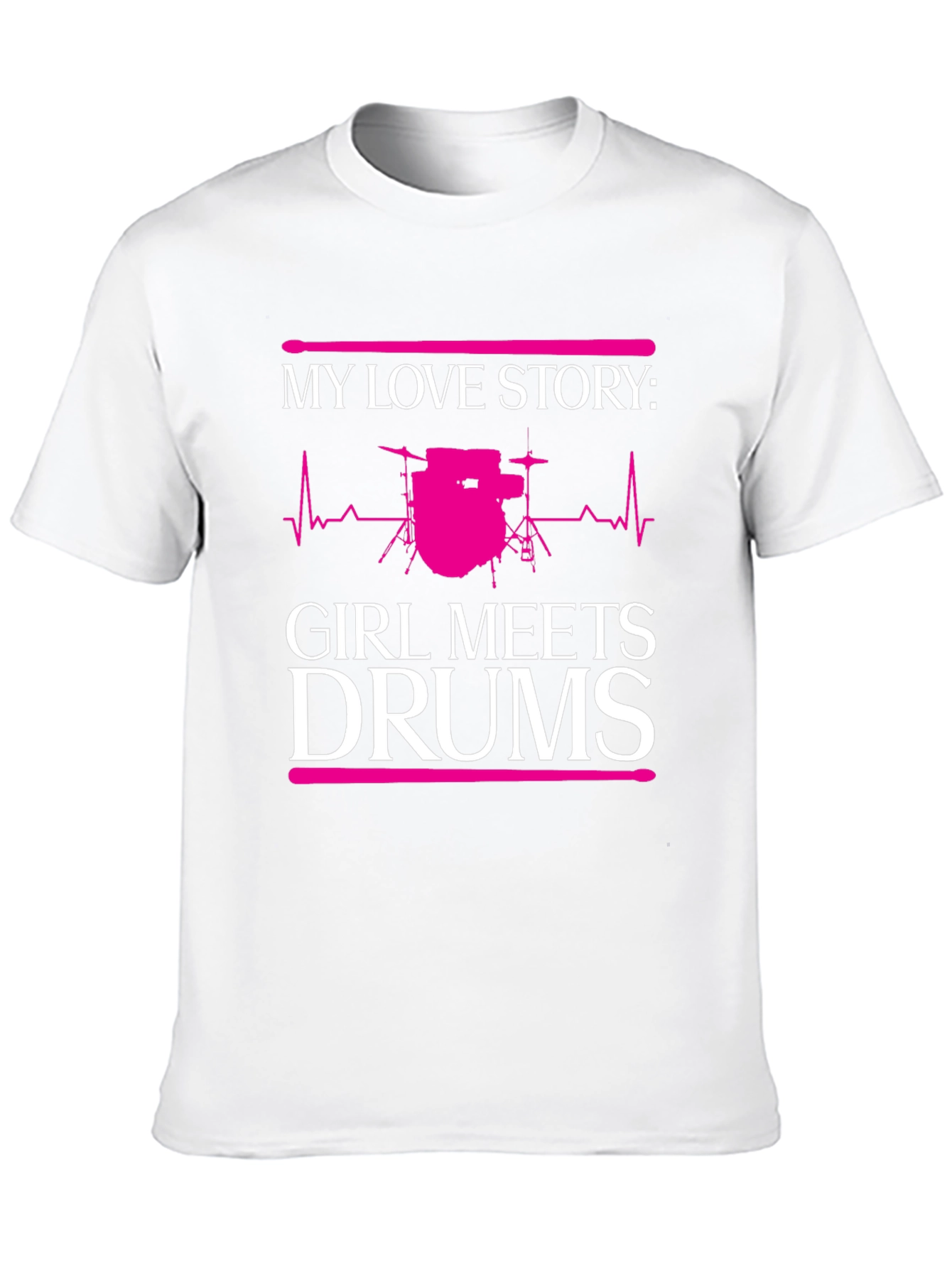 Girl Meets Drums T-Shirt