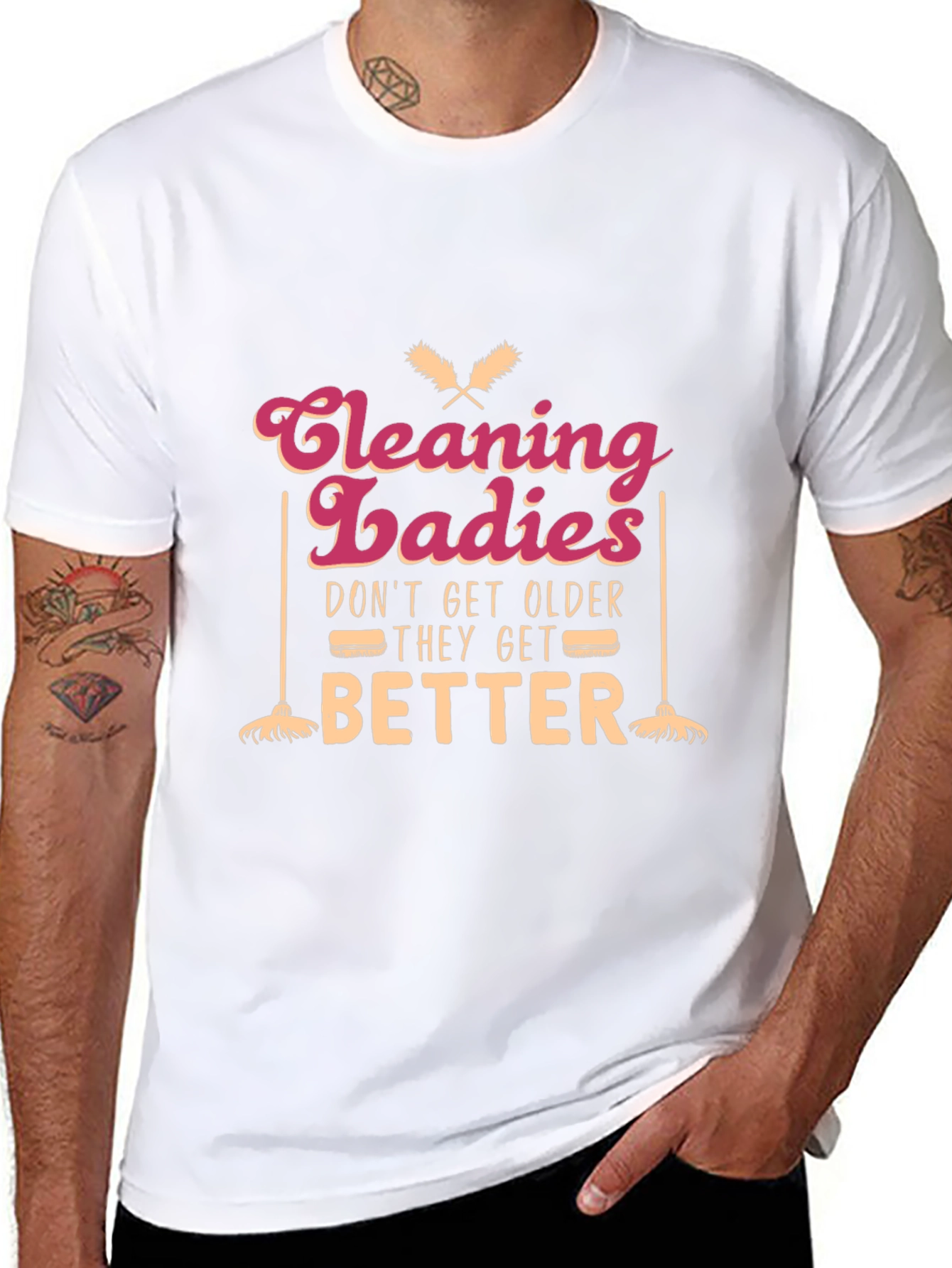 Cleaning Ladies T-Shirt