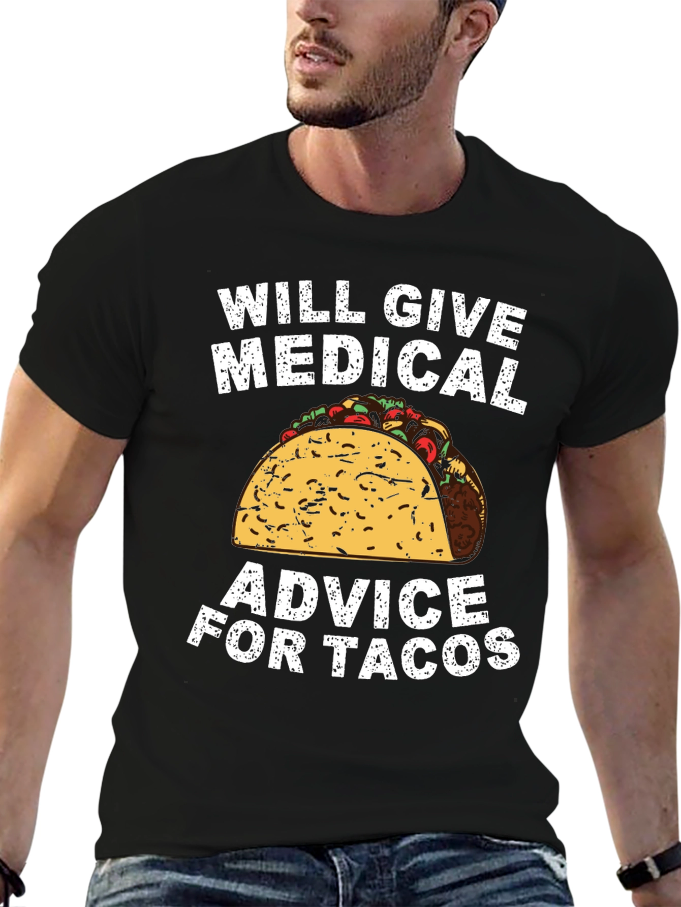 Medical Advice for Tacos Graphic Tee