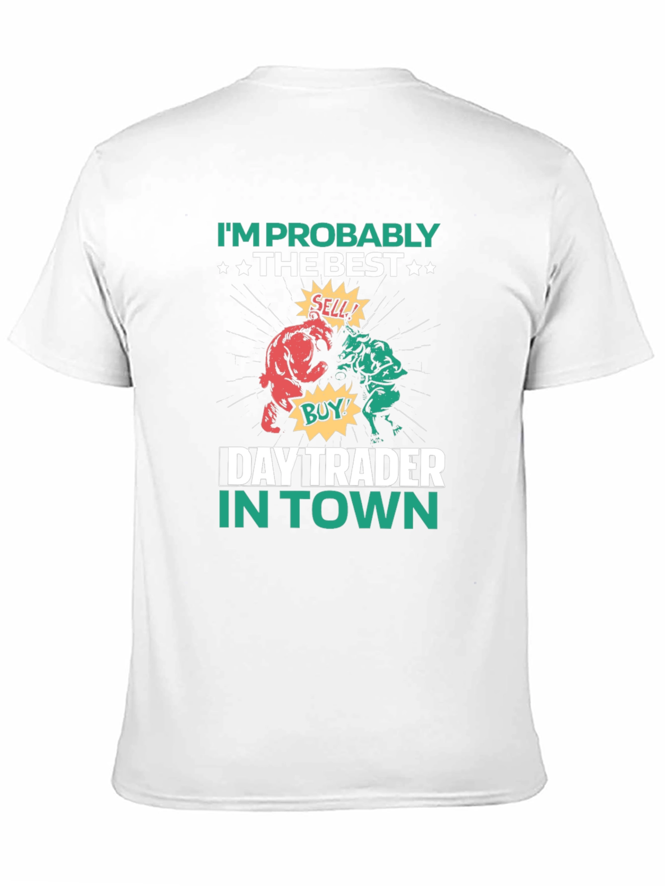 Day Trader T-Shirt - Bull vs Bear