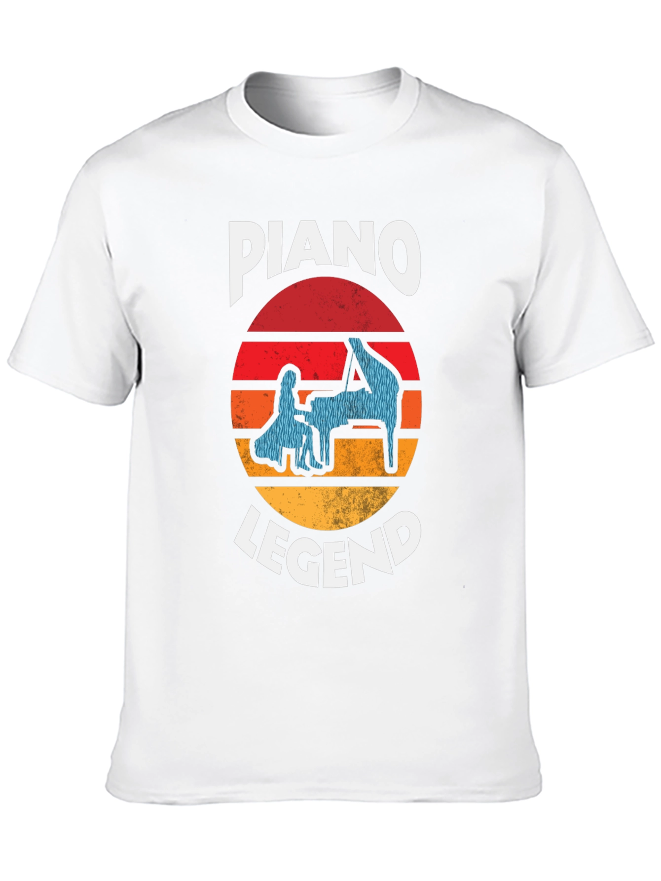 Piano Legend Graphic T-Shirt