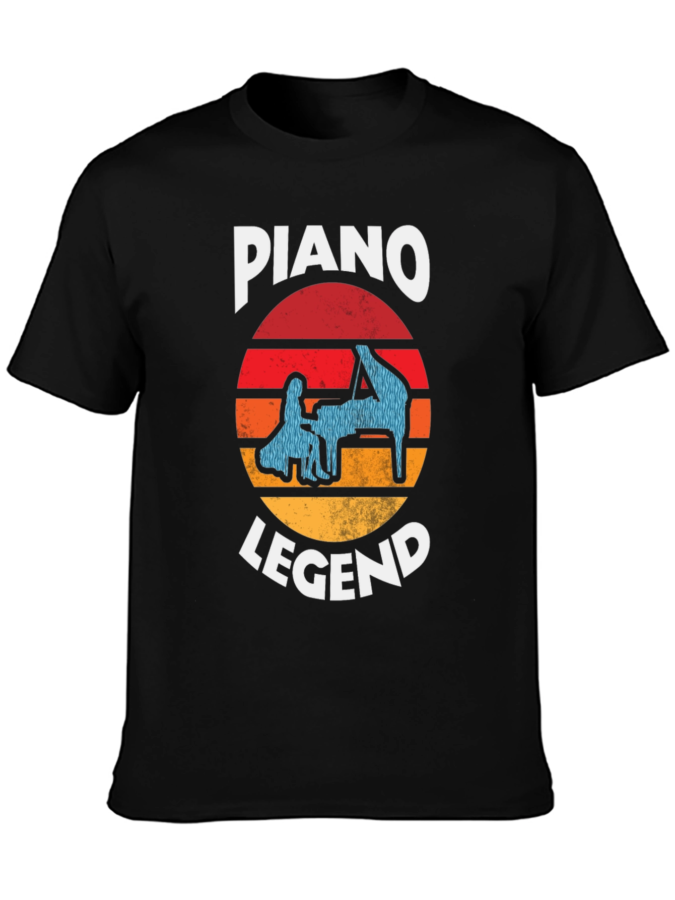 Piano Legend Graphic T-Shirt