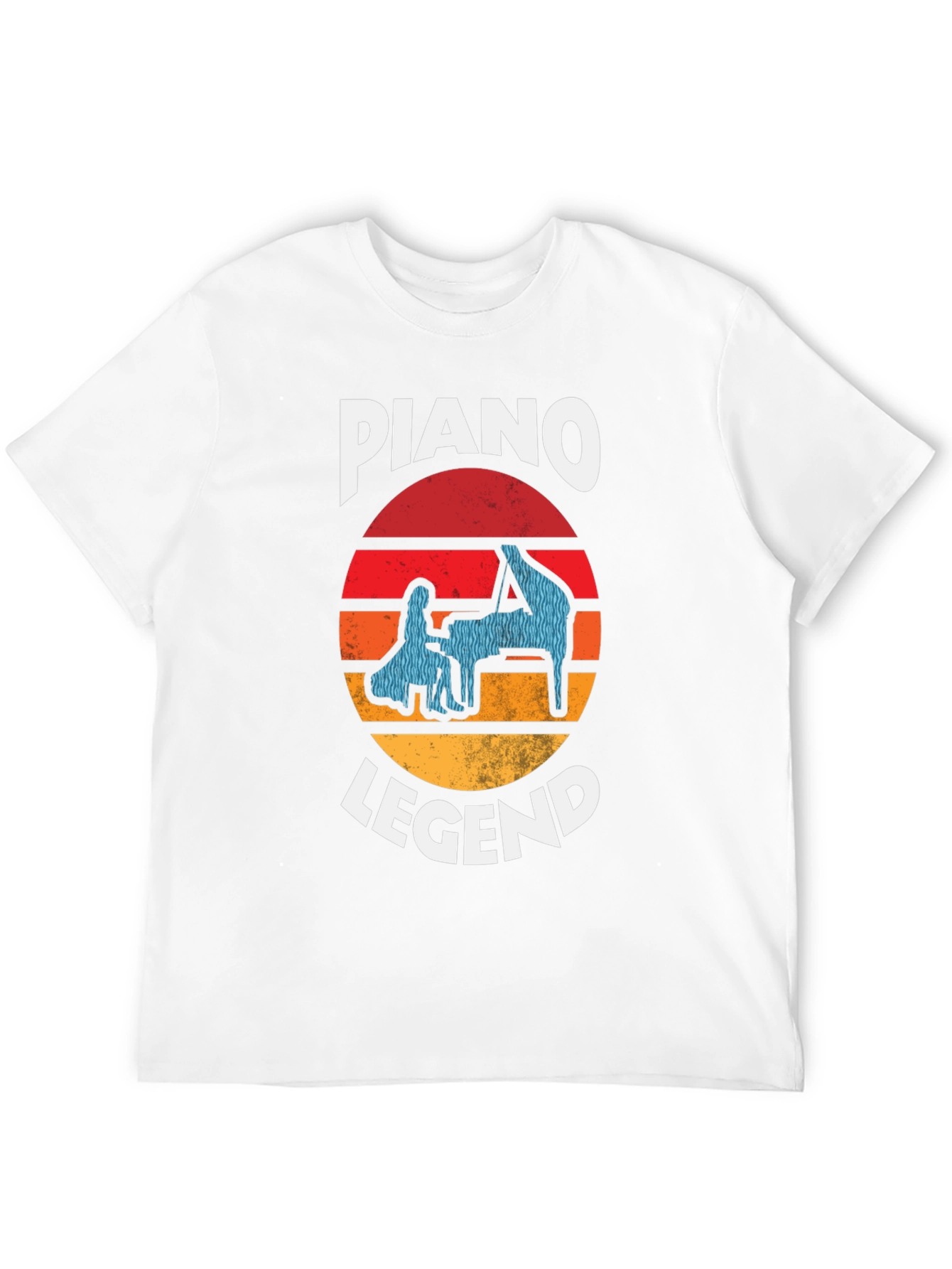 Piano Legend Graphic T-Shirt