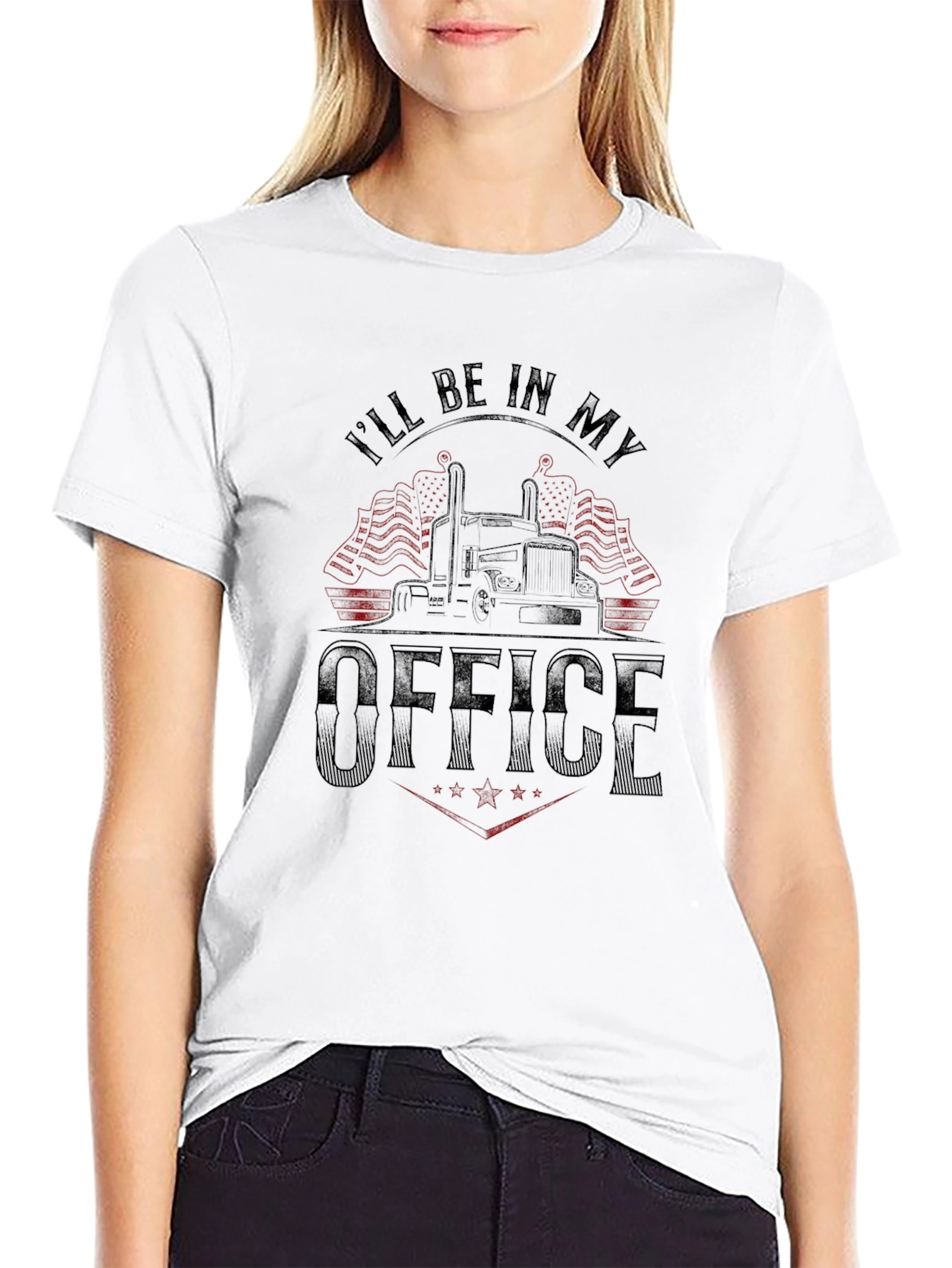 Ill Be In My Office Trucker T-Shirt