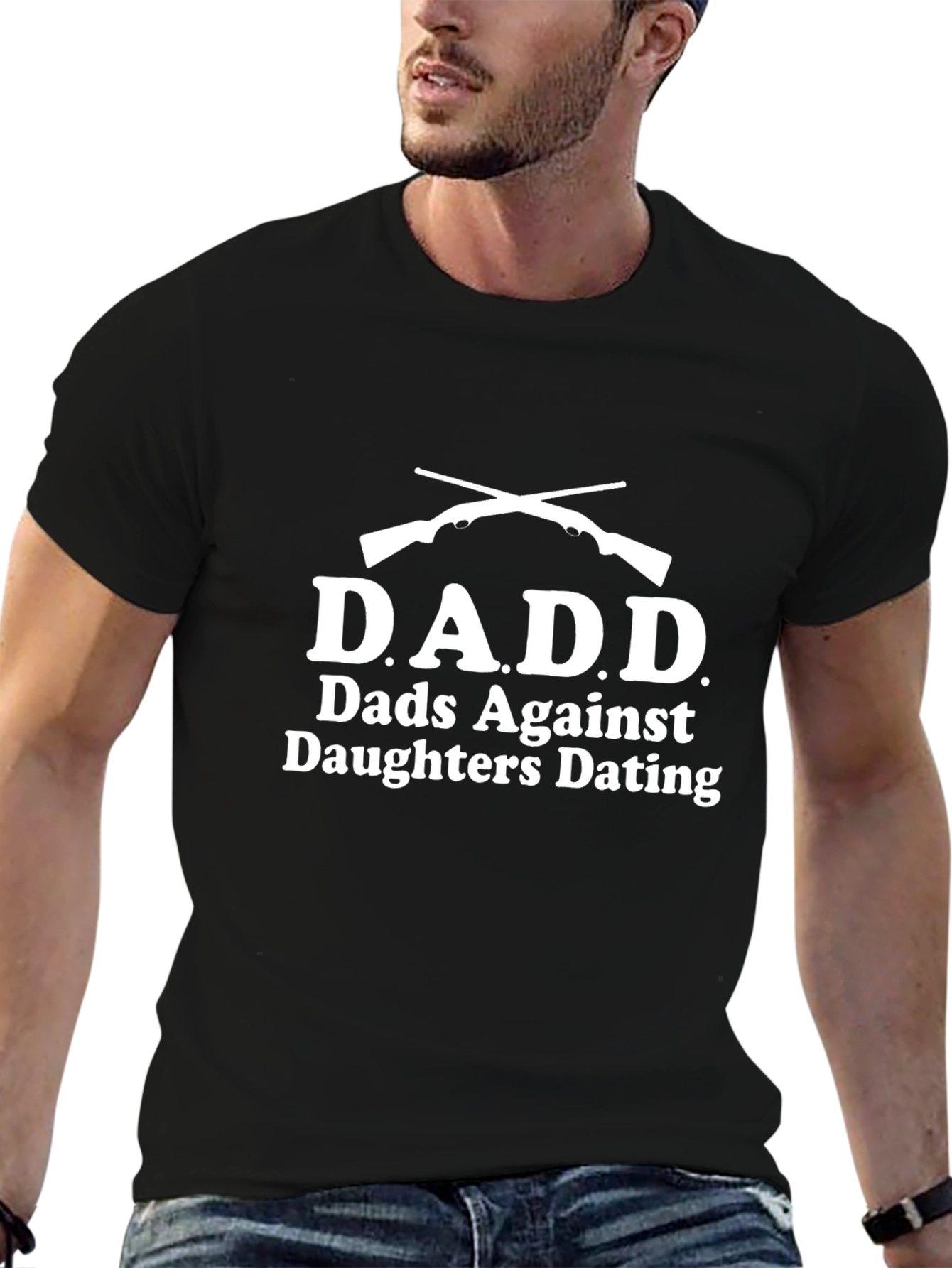 D.A.D.D. Tee - Dads Against Daughters Dating Novelty T-Shirt
